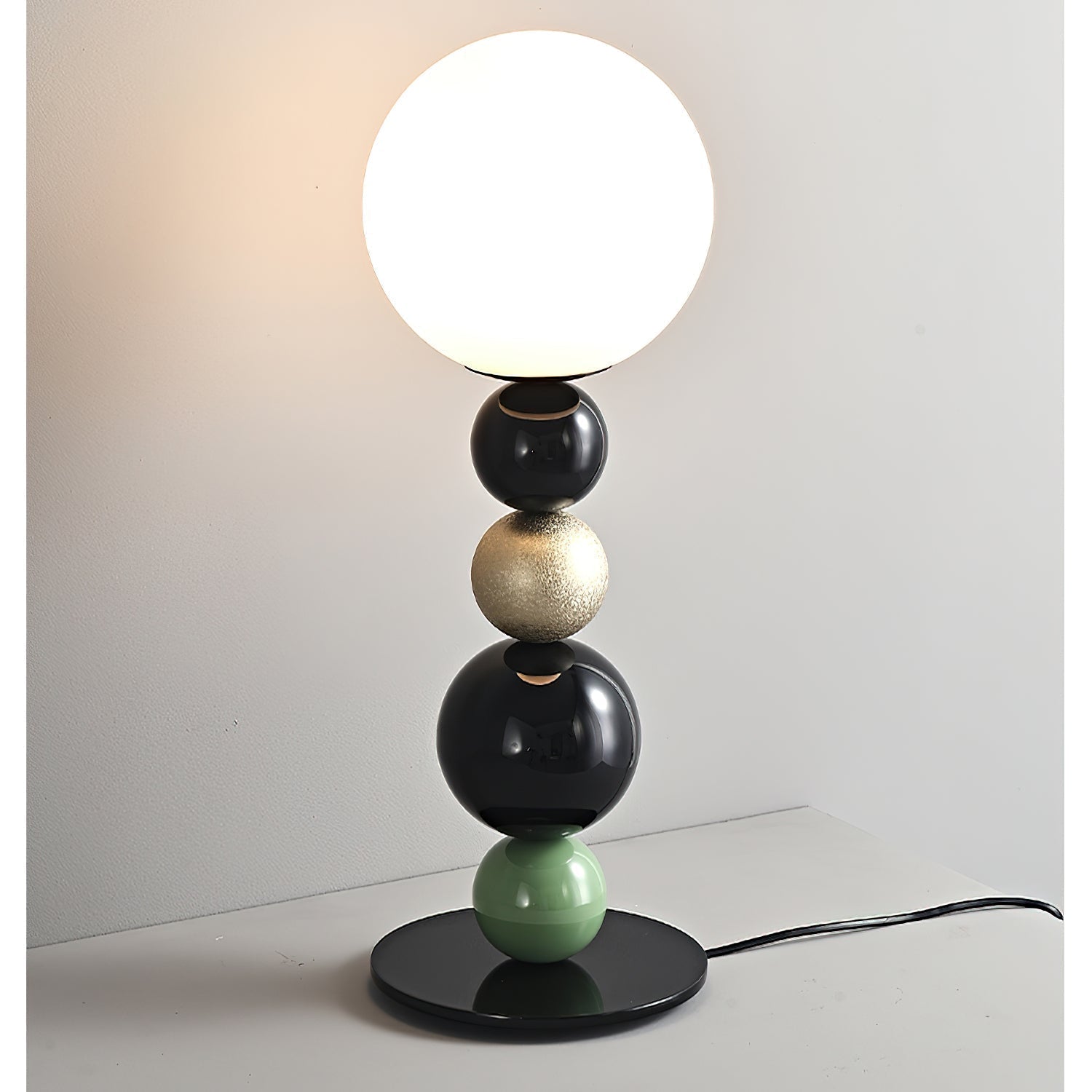 Orbital Balls Stacking Table Lamp