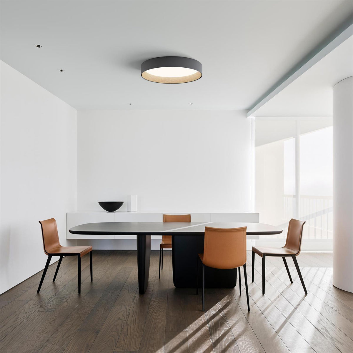 Cirarena Modern Minimalist Round Ceiling Lamp