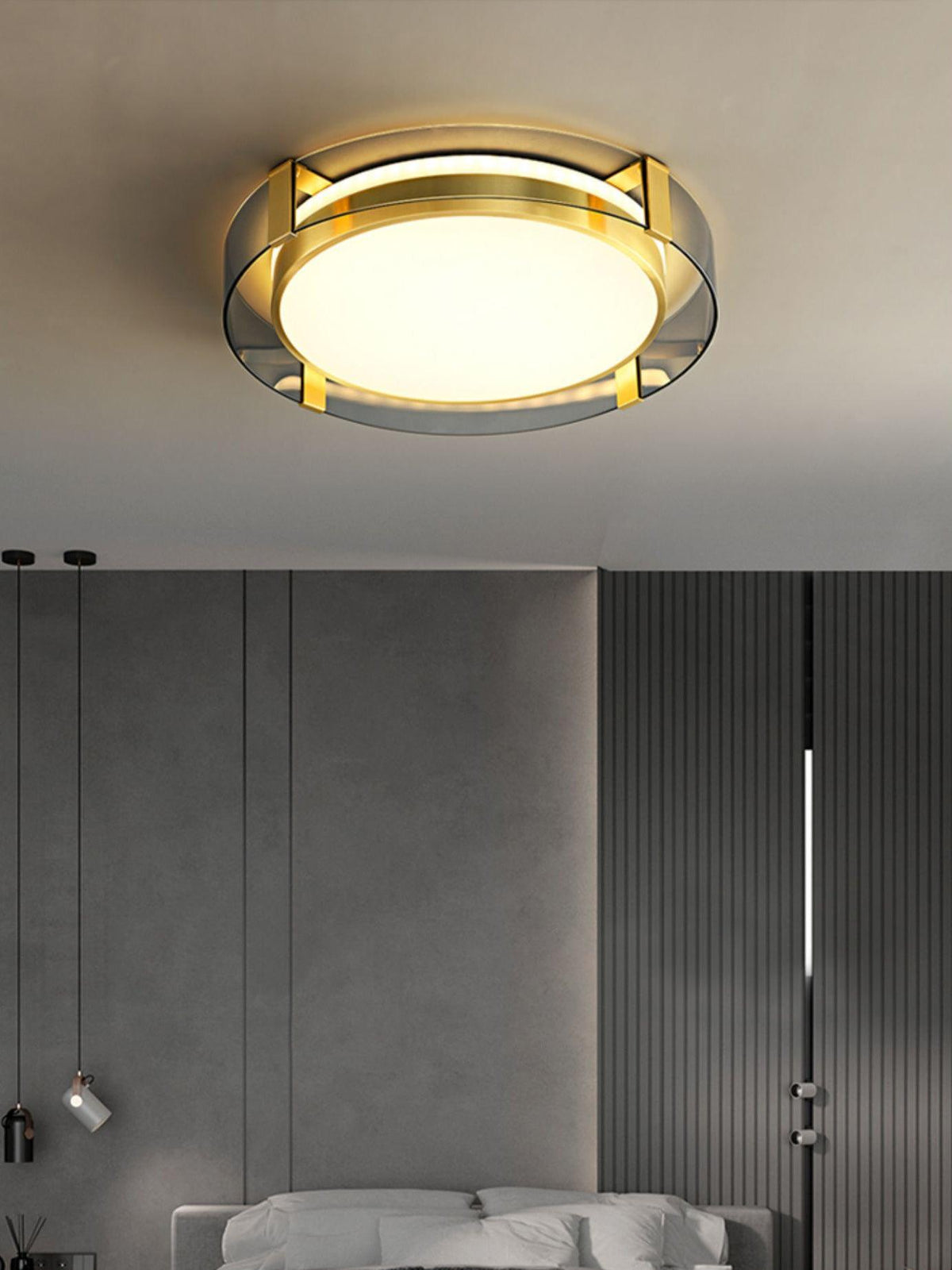 Erliris Round Low Profile Ceiling Light