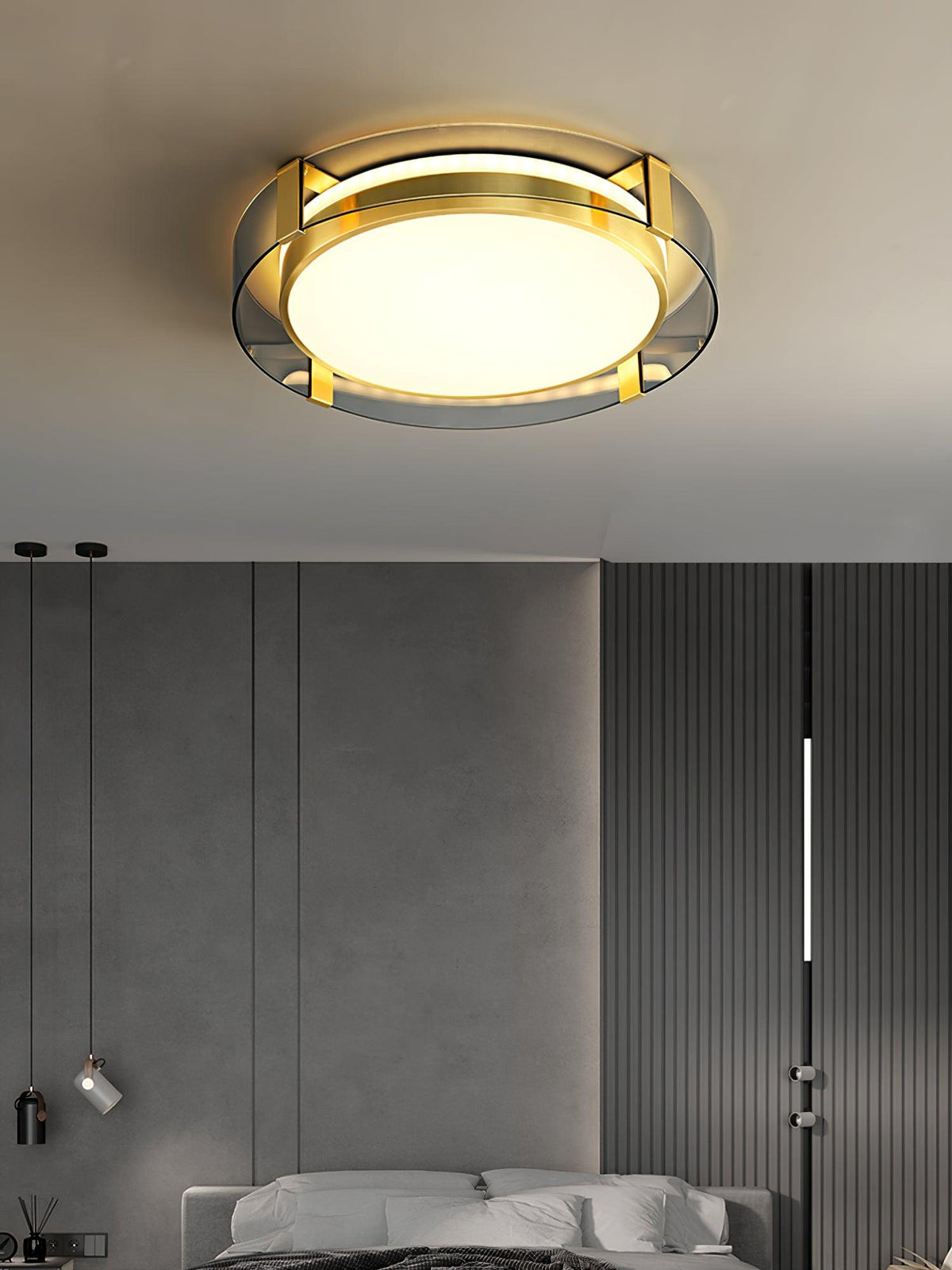 Erliris Round Low Profile Ceiling Light