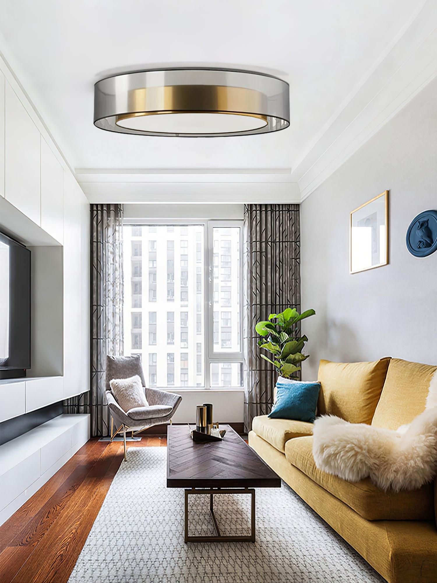 Erliris Round Low Profile Ceiling Light