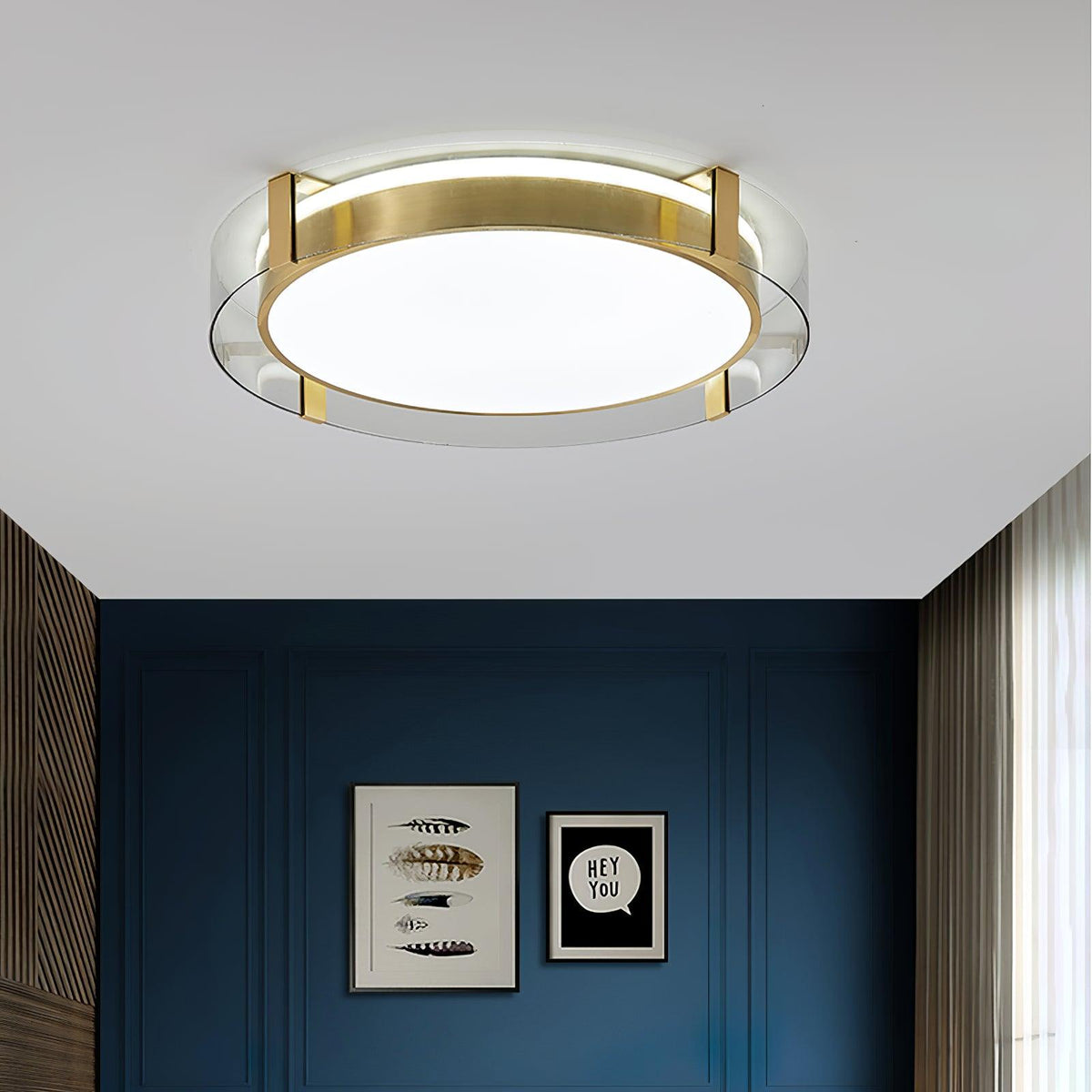 Erliris Round Low Profile Ceiling Light