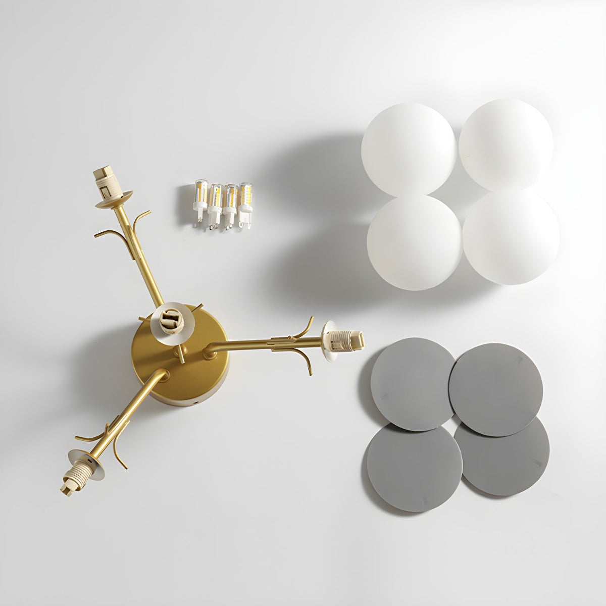 Fioragrove Round Macaron Flush Mount Ceiling Light