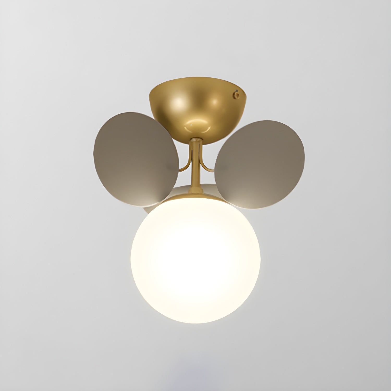 Fioragrove Round Macaron Flush Mount Ceiling Light