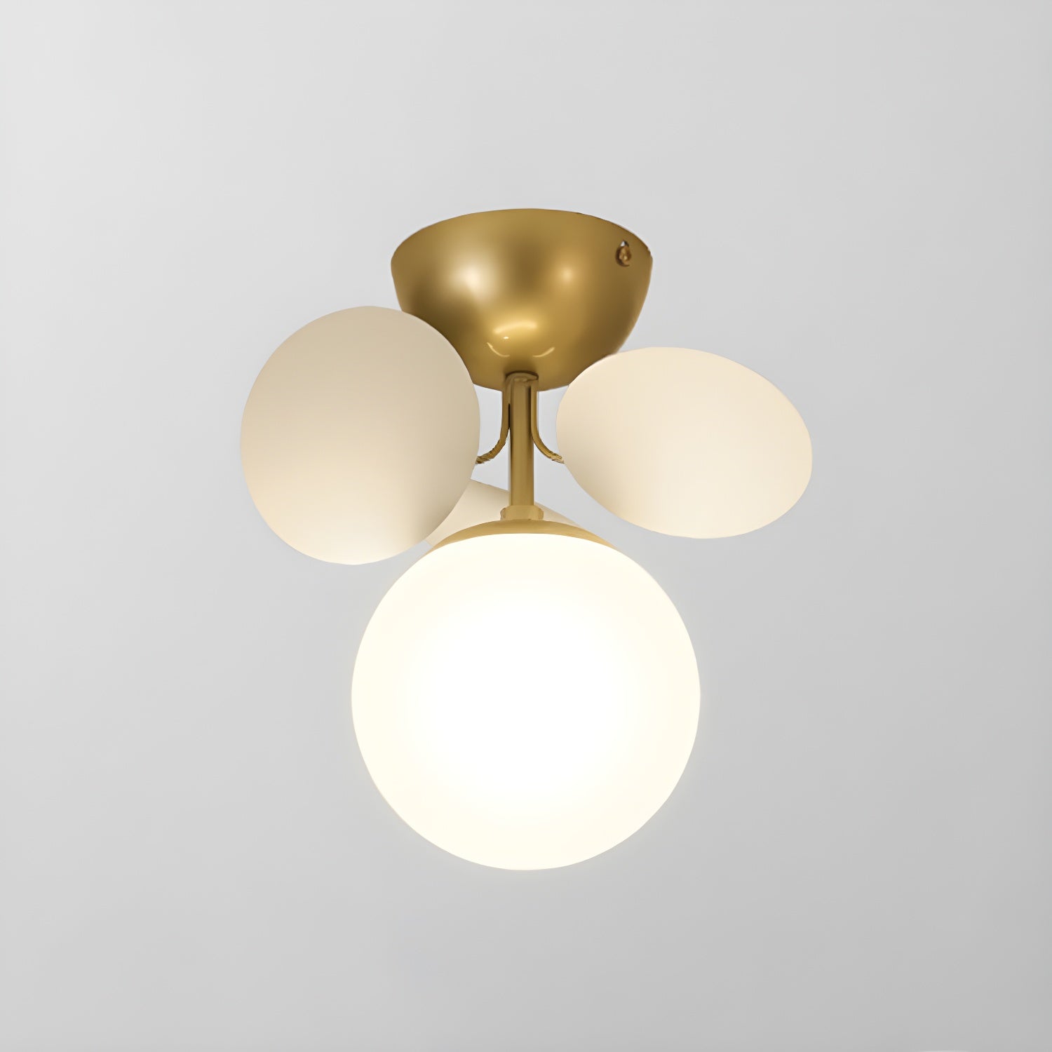 Fioragrove Round Macaron Flush Mount Ceiling Light