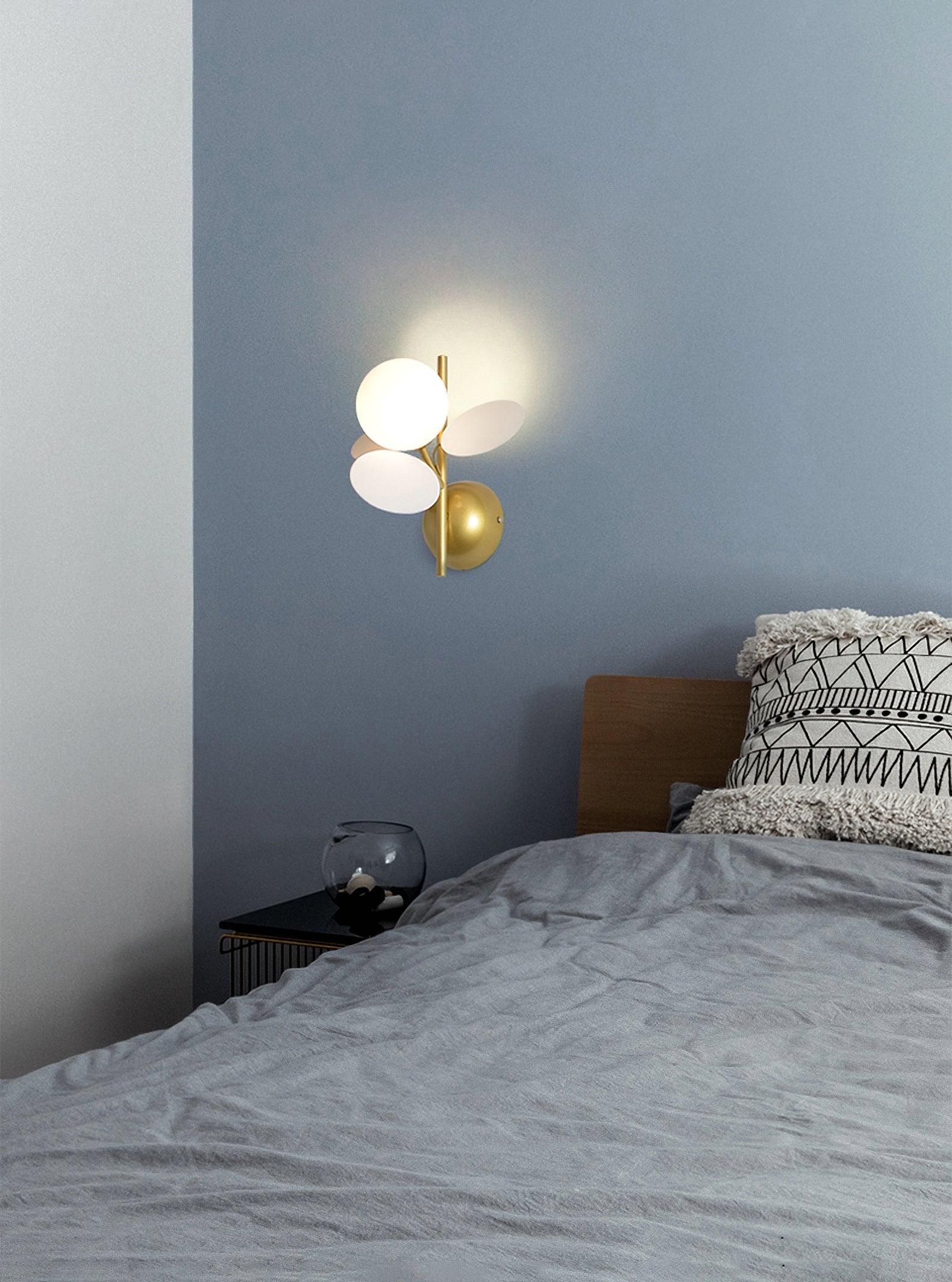 Culoren Round Nordic Art Glass Wall Lamp