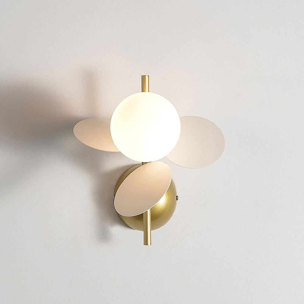 Culoren Round Nordic Art Glass Wall Lamp