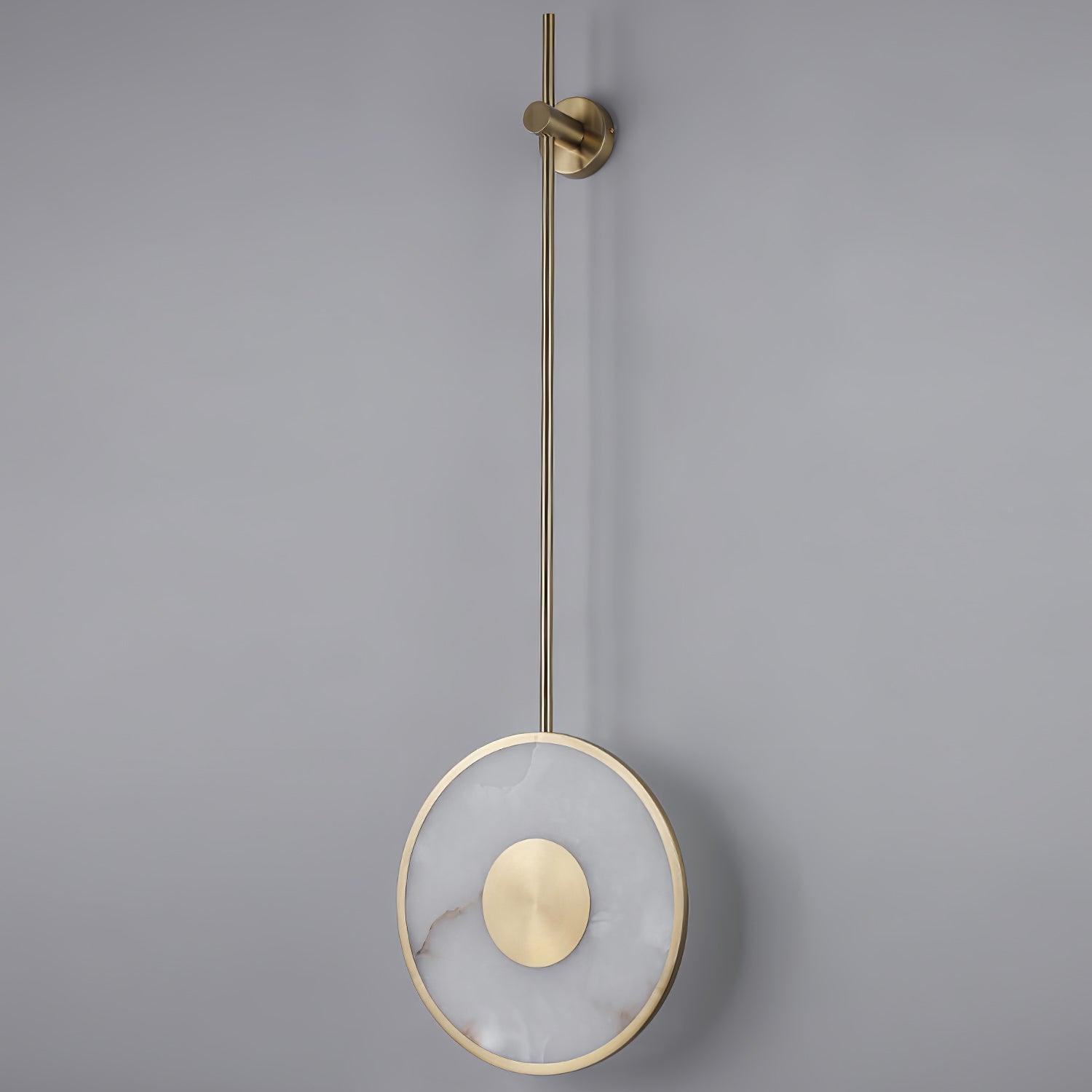 Vevelila Minimalist Alabaster Pendant Light - Neutral Decor
