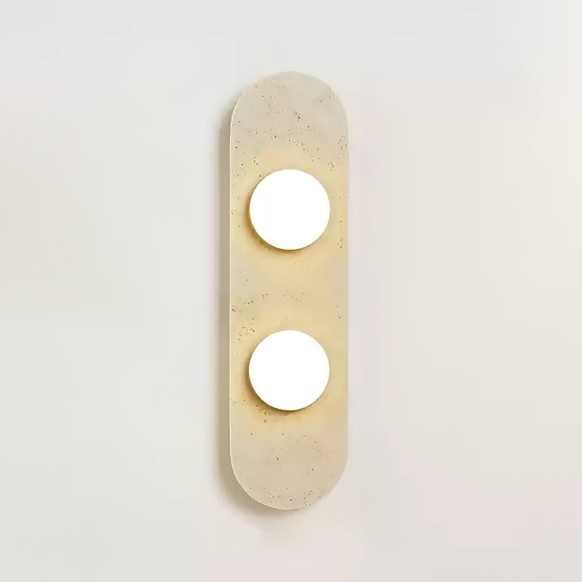 Zasoliel Minimalist Travertine Wall Light