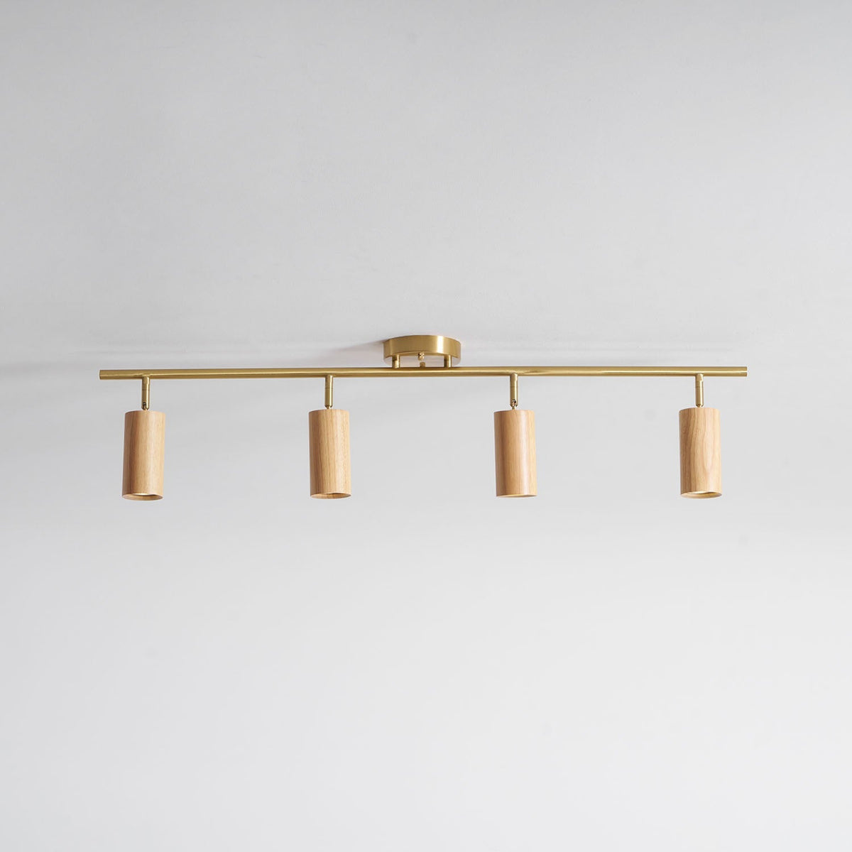 Caspwell Wood Flush Mount Ceiling Light