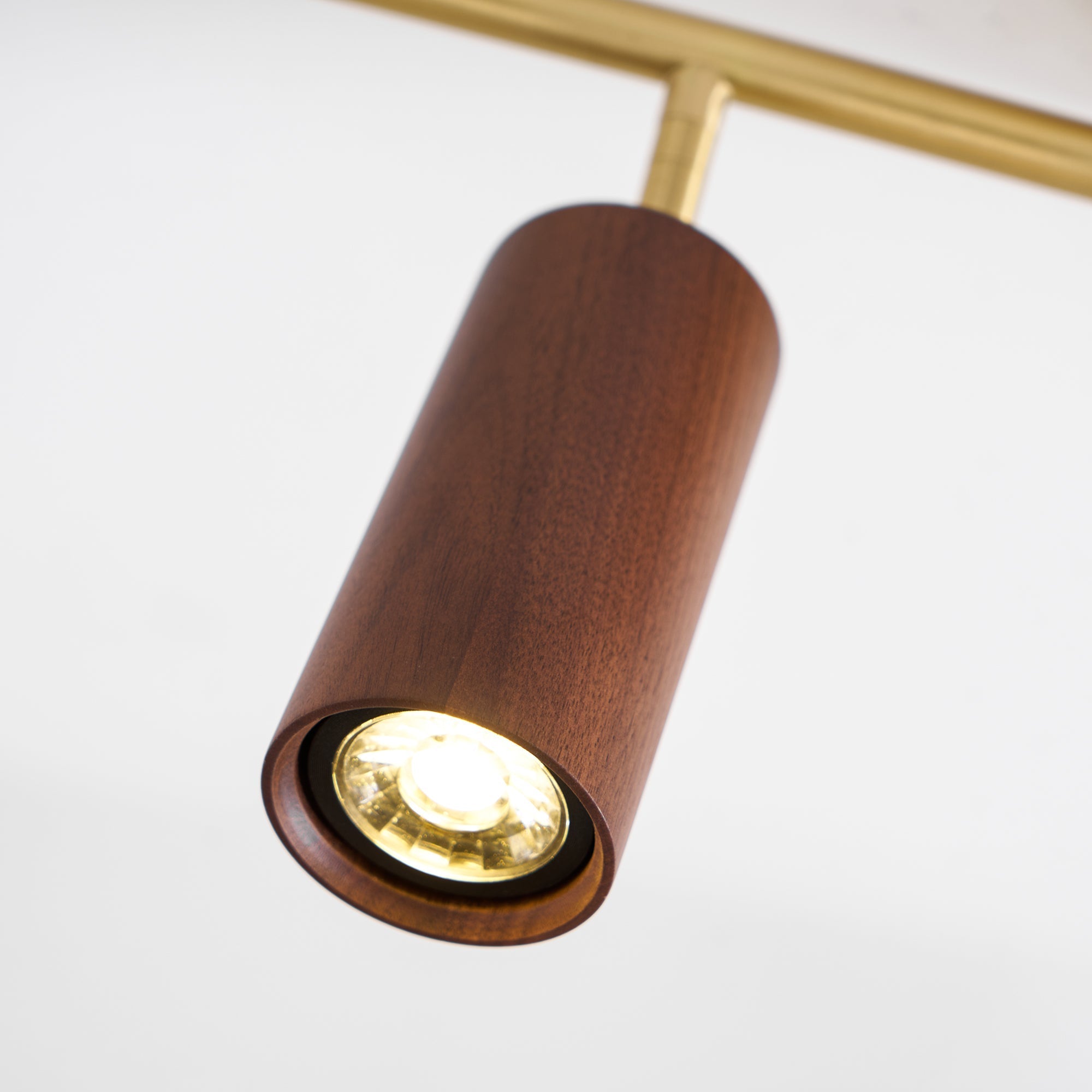 Caspwell Wood Flush Mount Ceiling Light