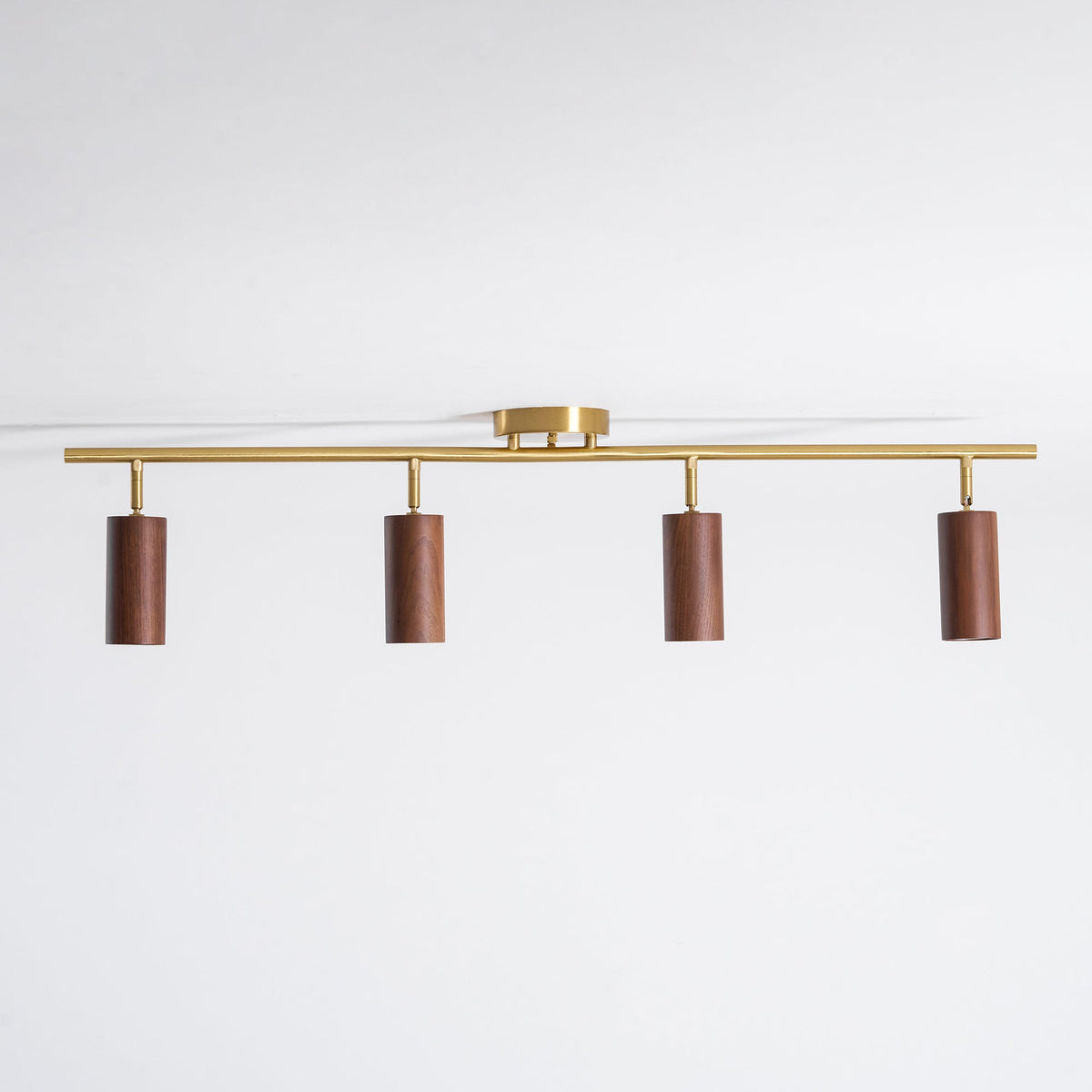 Caspwell Wood Flush Mount Ceiling Light