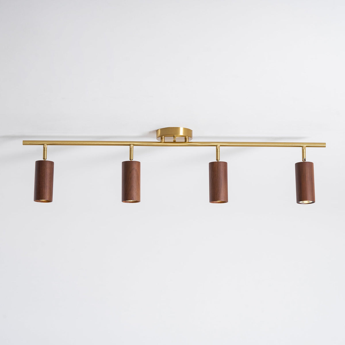 Caspwell Wood Flush Mount Ceiling Light