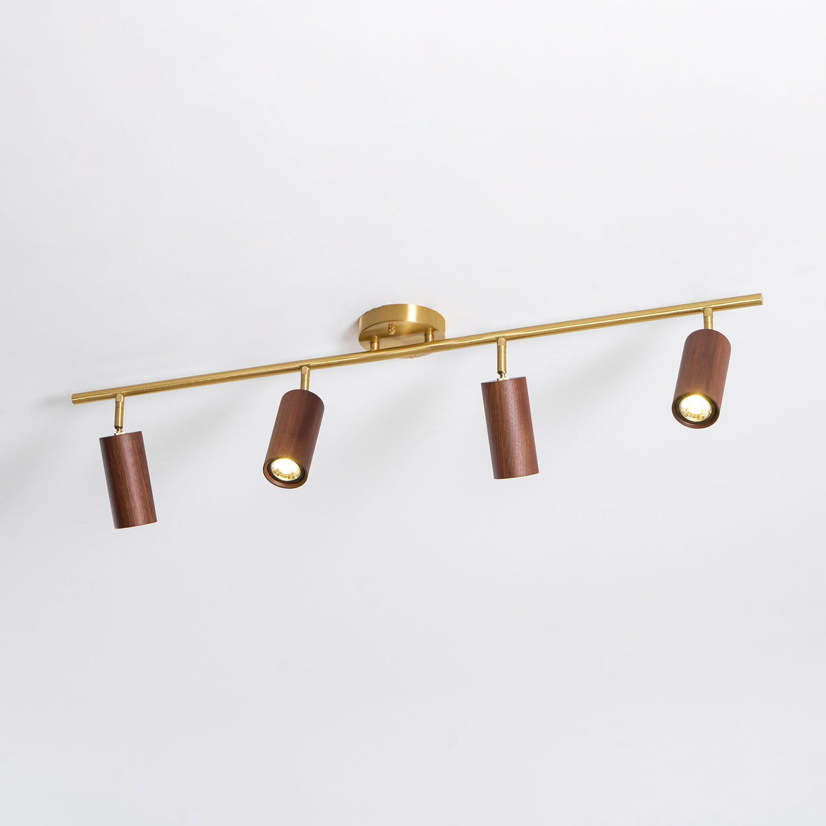 Caspwell Wood Flush Mount Ceiling Light