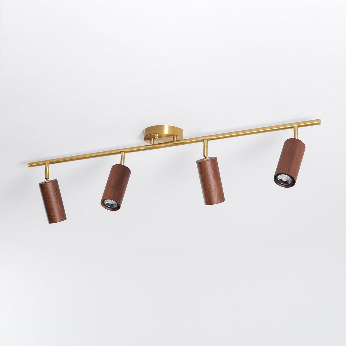 Caspwell Wood Flush Mount Ceiling Light