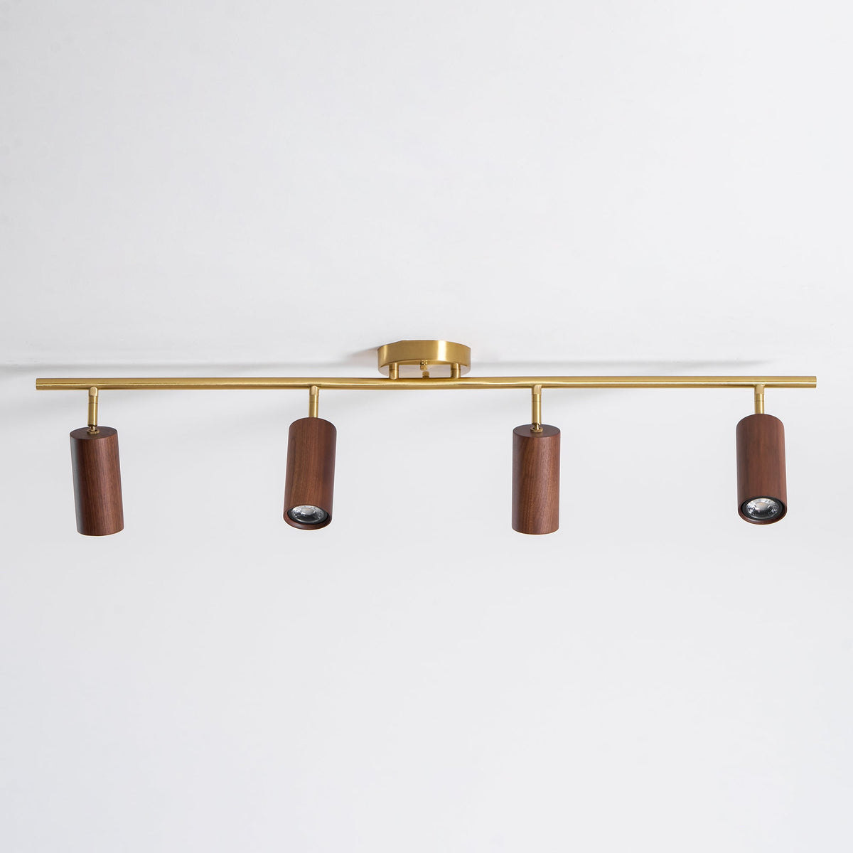 Caspwell Wood Flush Mount Ceiling Light