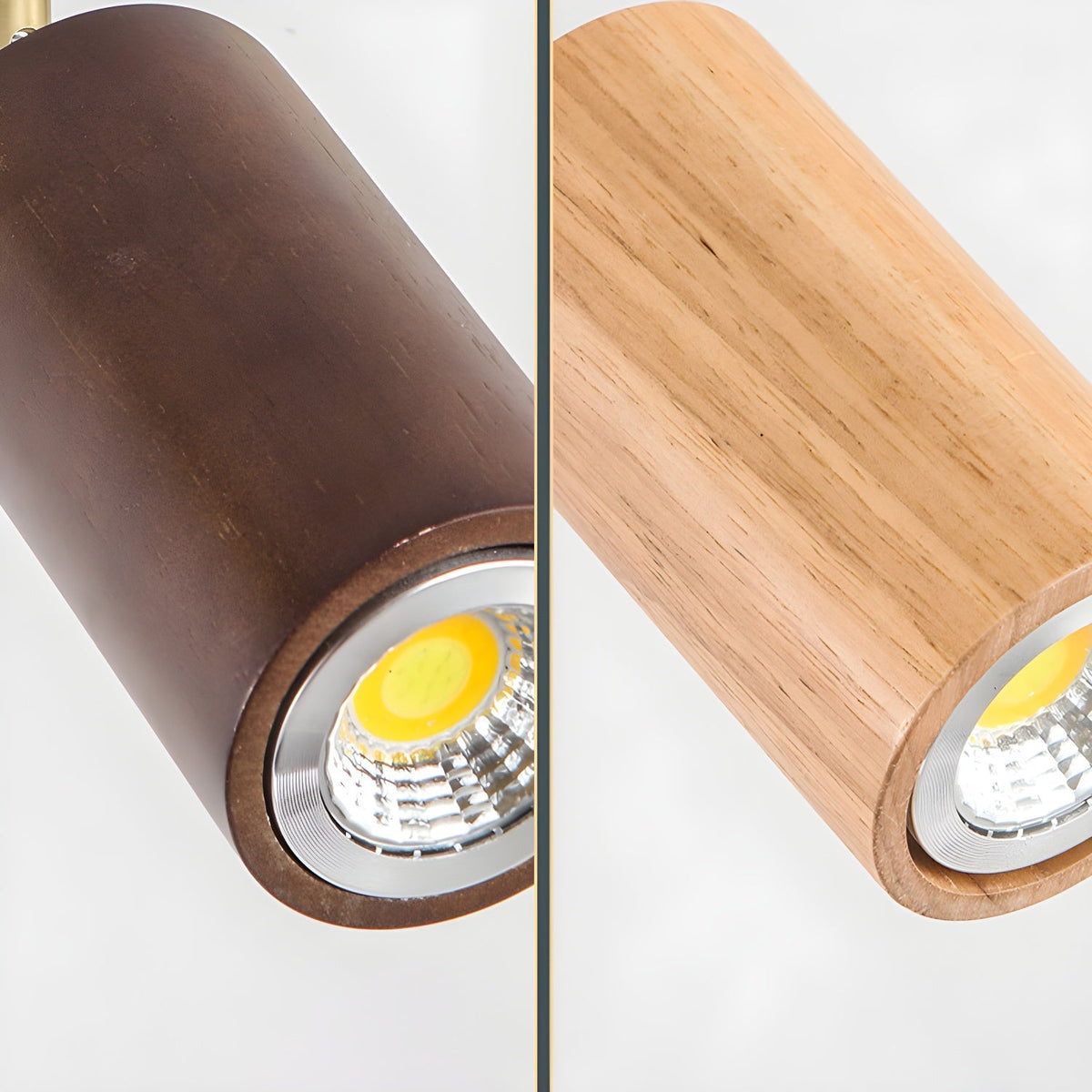 Caspwell Wood Flush Mount Ceiling Light