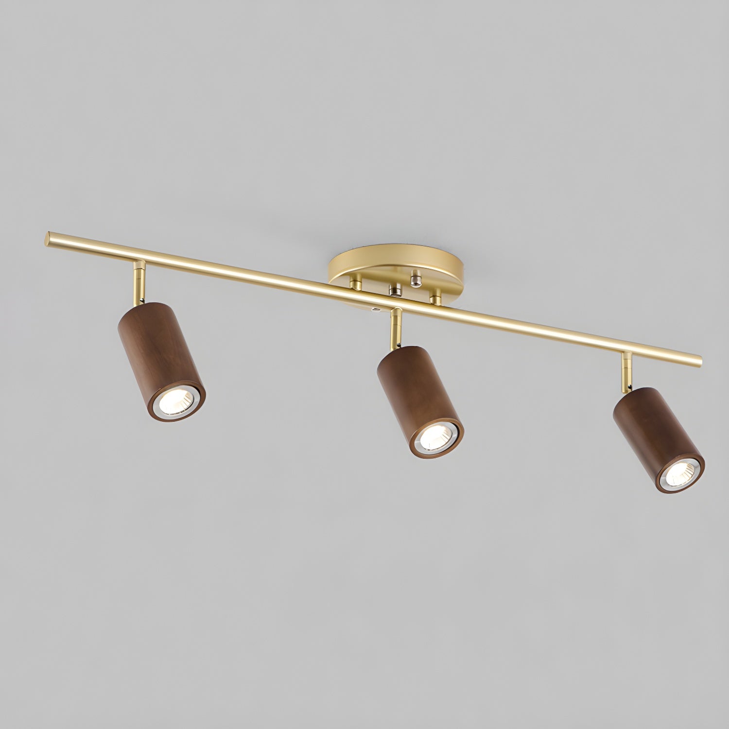 Usolila Modern Minimalist Wood Ceiling Light - Neutral Decor