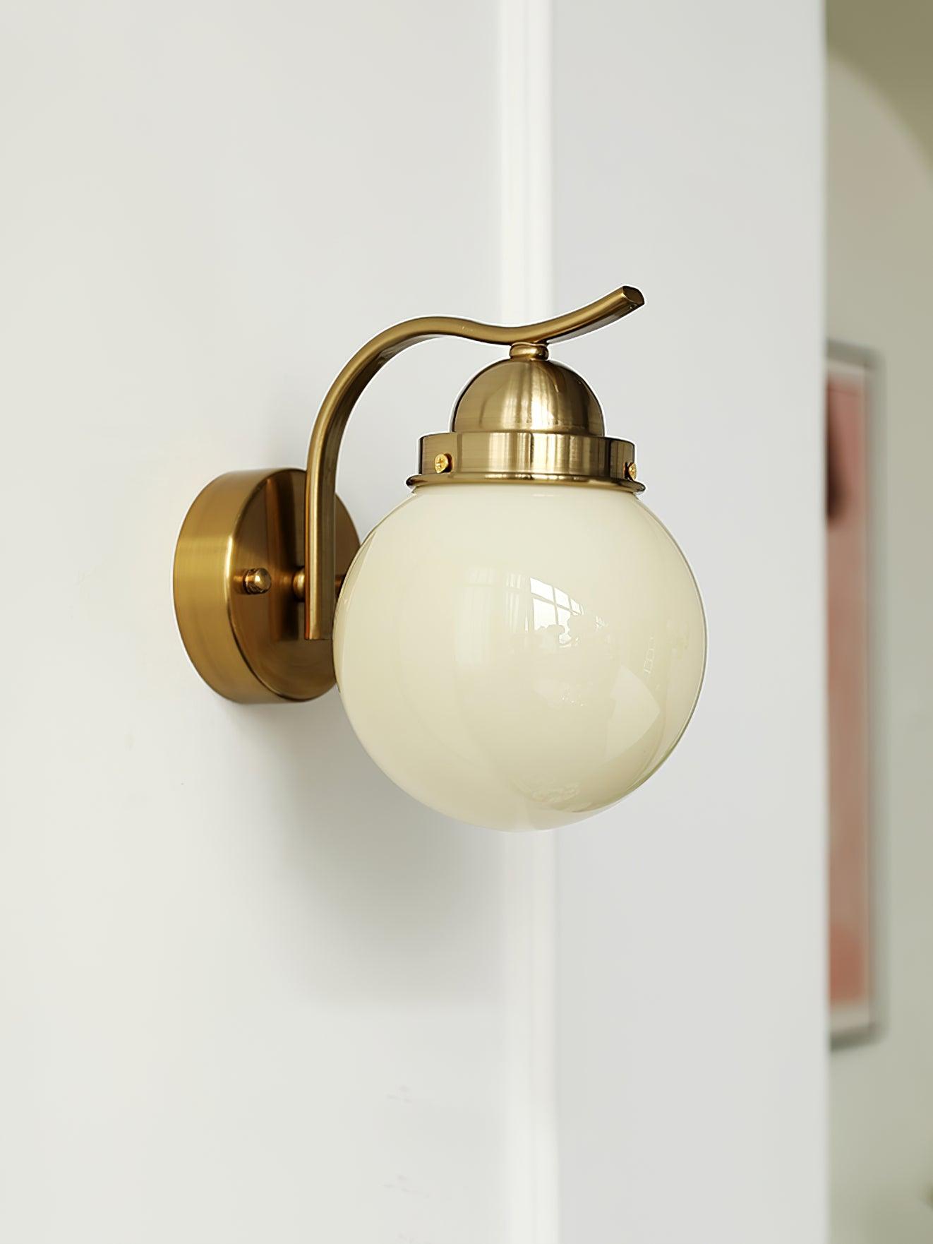 Avrinir Modern Minimalist Glass Wall Lamp