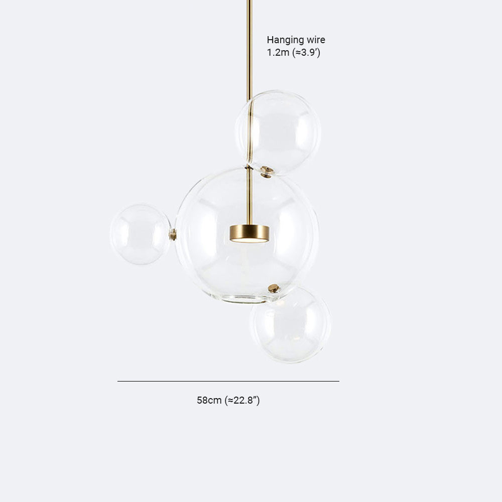 Valentina Modern Bubble Pendant Light - Neutral Decor