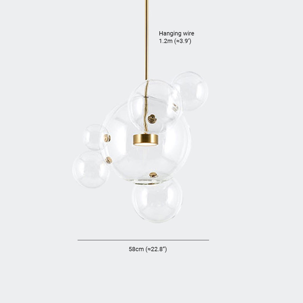 Valentina Modern Bubble Pendant Light - Neutral Decor