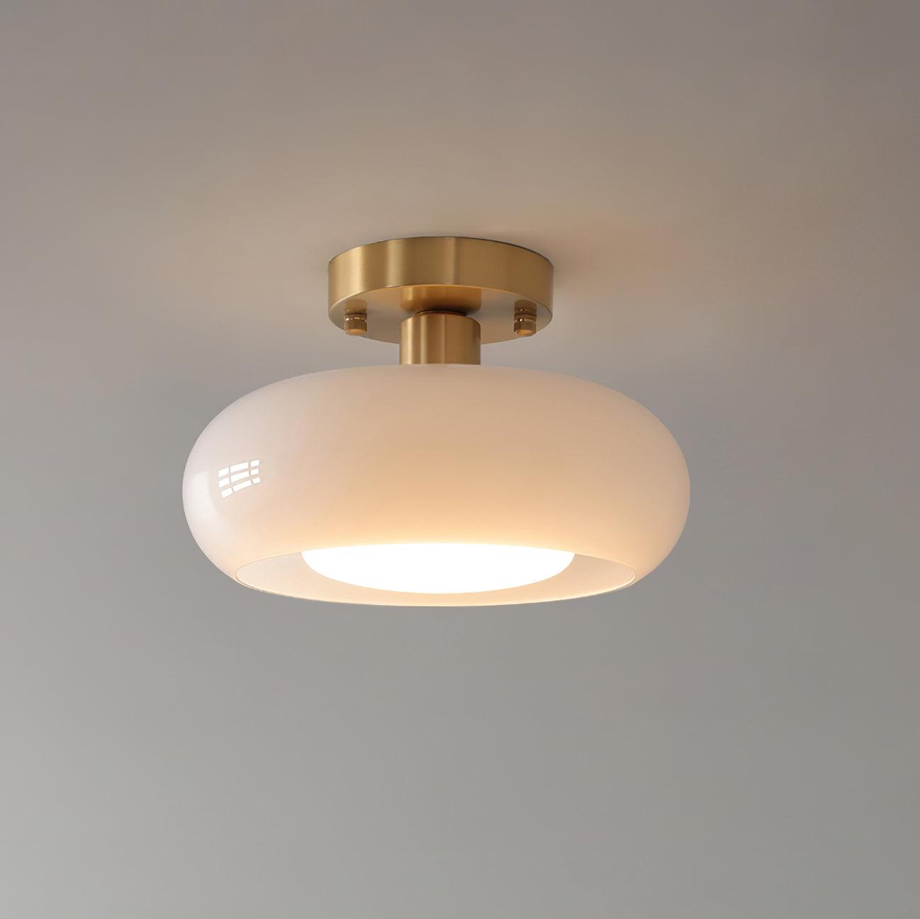 Aveline Glass Ceiling Light - Neutral Decor
