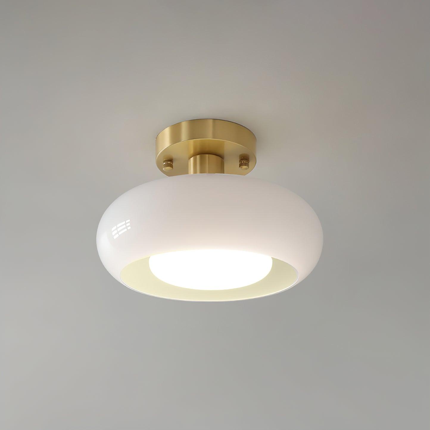 Aveline Glass Ceiling Light - Neutral Decor