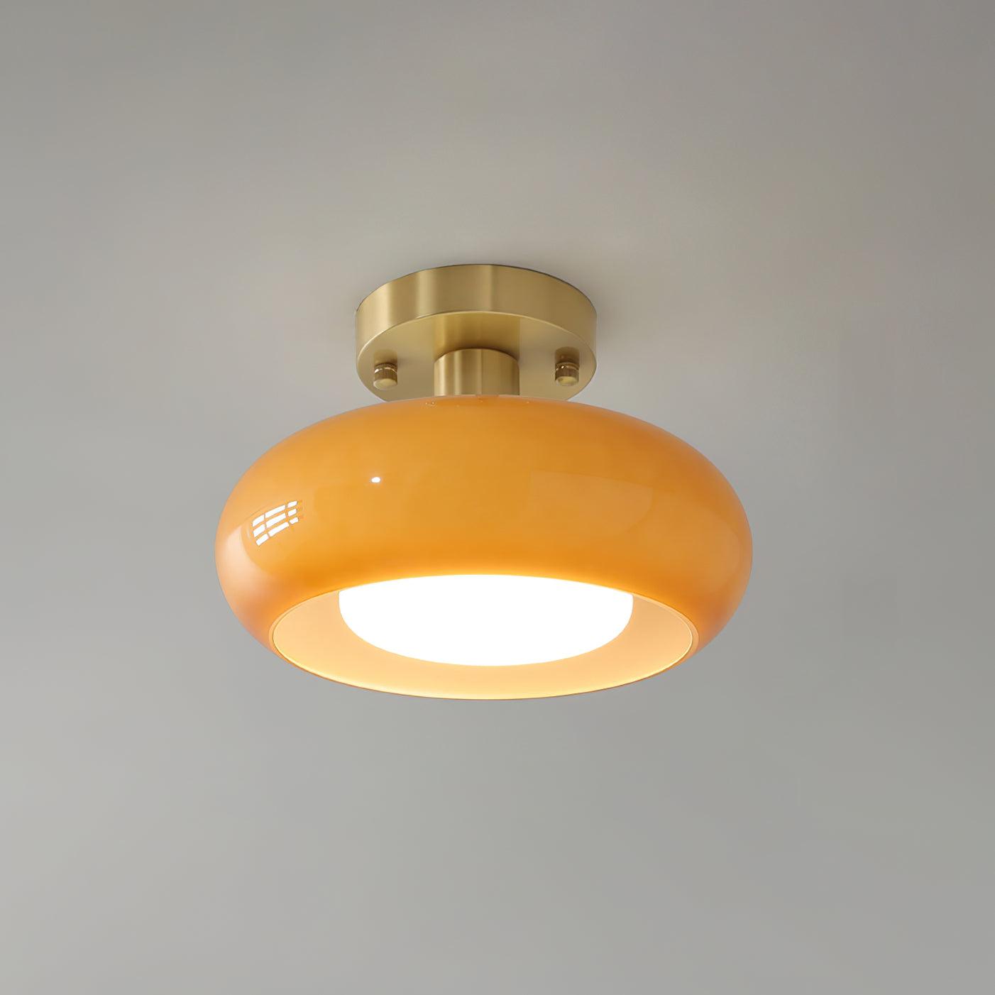 Aveline Glass Ceiling Light - Neutral Decor