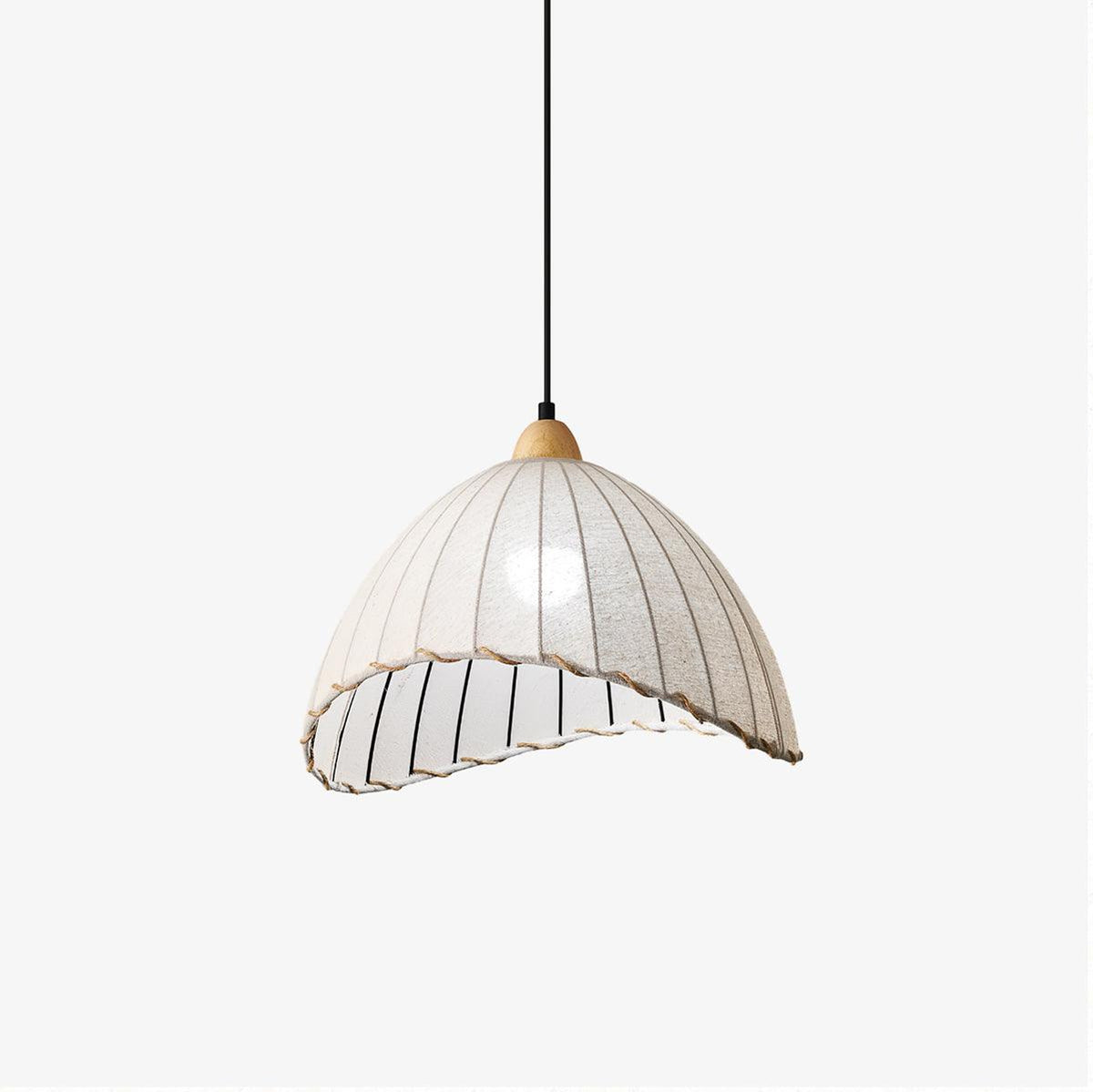 Shell Minimalist Wood Pendant Lamp