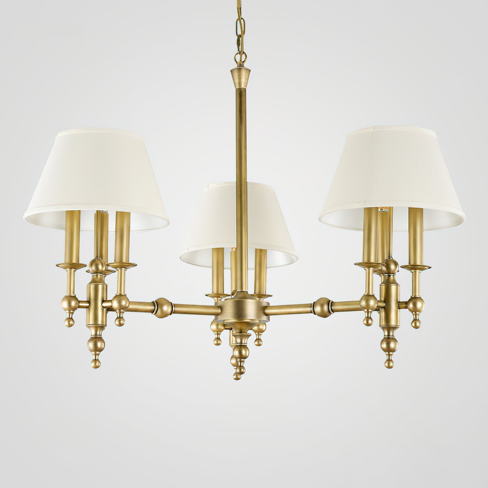 Comarion Vintage Traditional Chandelier - Neutral Decor