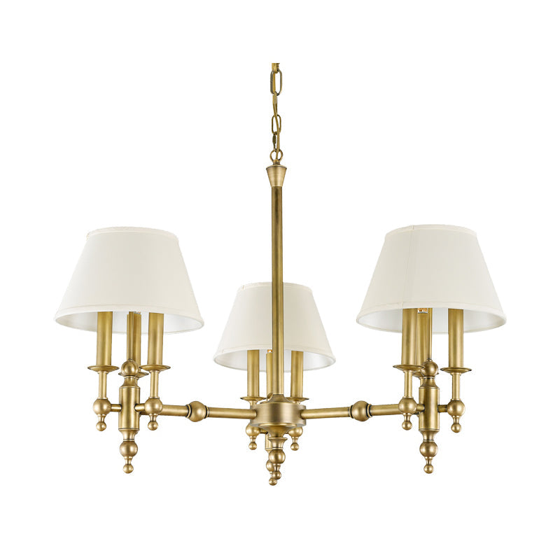 Comarion Vintage Traditional Chandelier - Neutral Decor