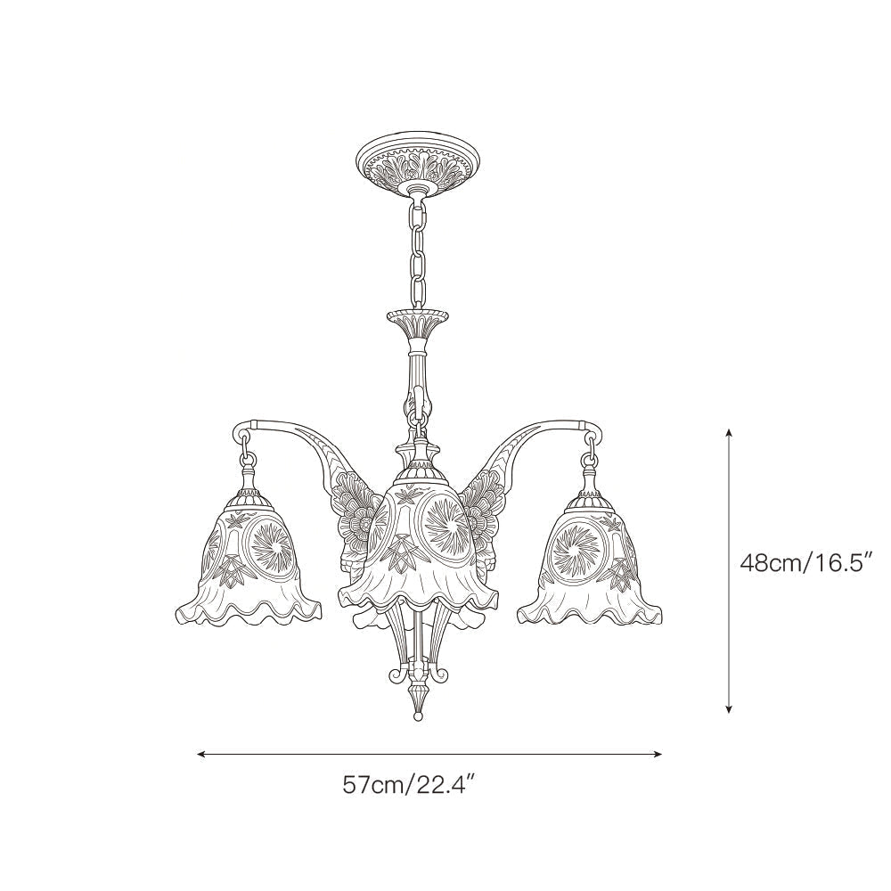 Celanthe Bell Chandelier