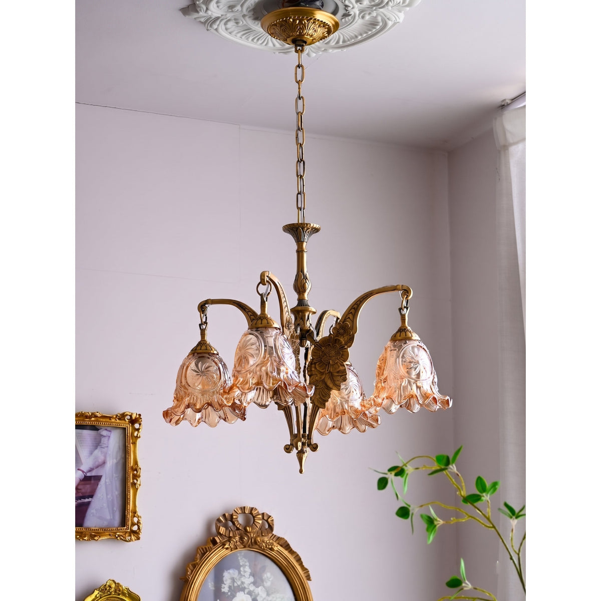 Celanthe Bell Chandelier