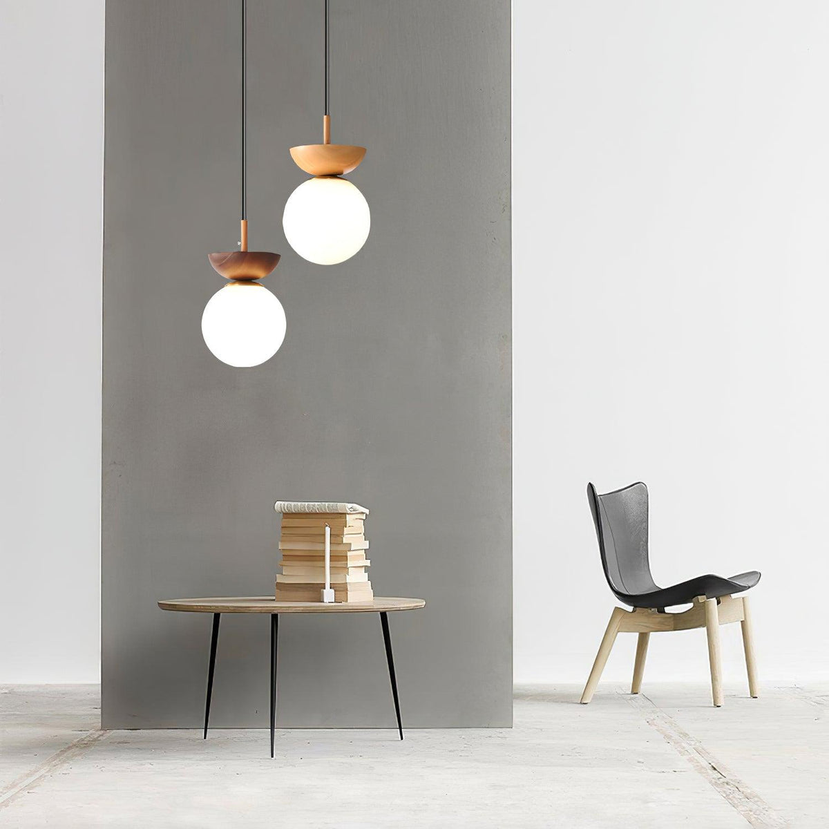 Eirareria Premium Nordic Art Glass Pendant Lamp