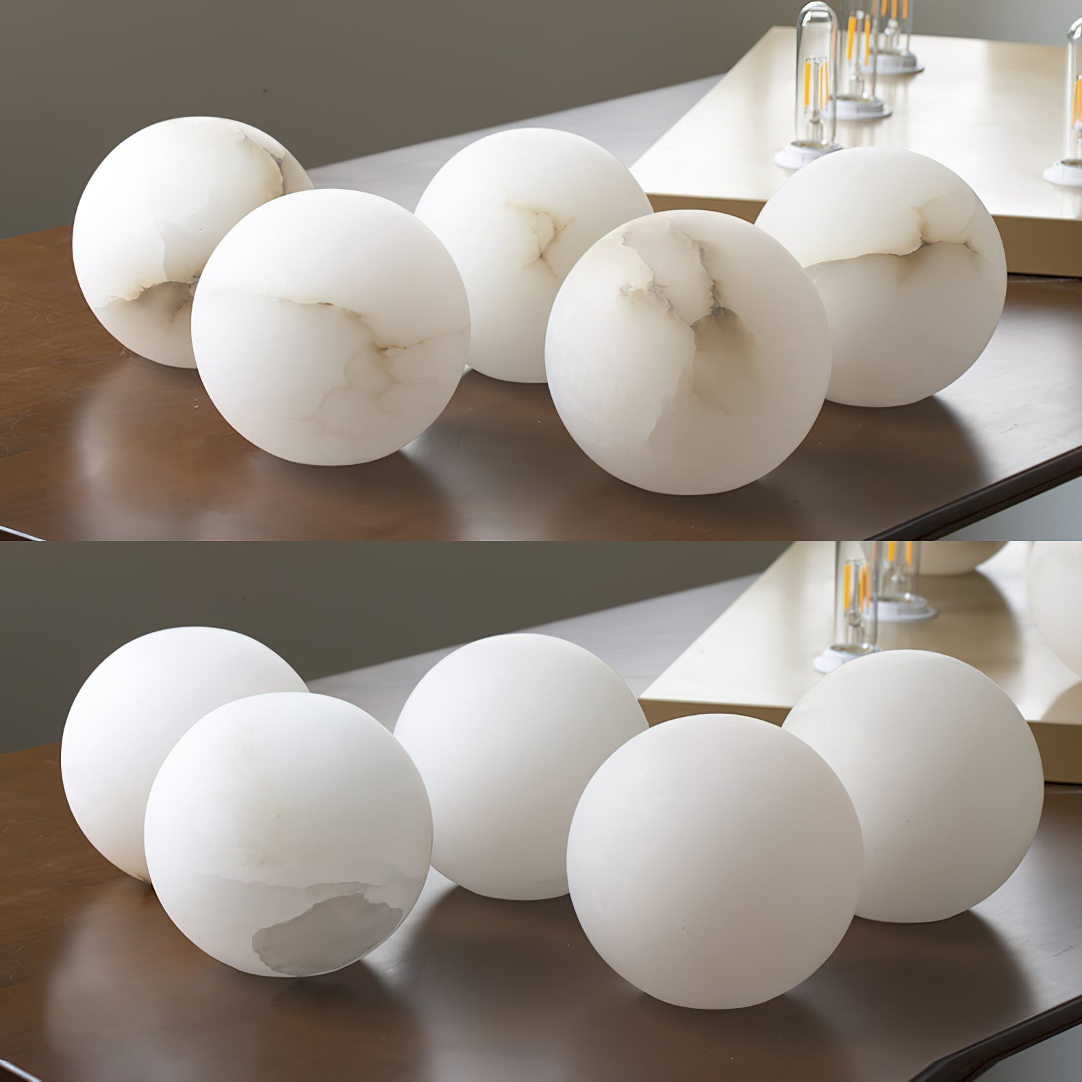 Nivenia Alabaster Pendant Light