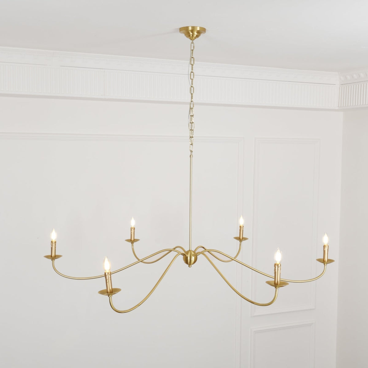 Odelia Chandeliers Candle-style Arc Farmhouse