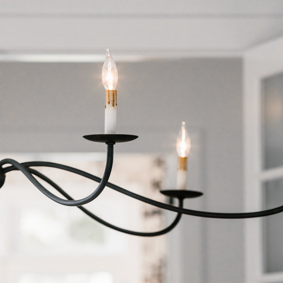 Odelia Chandeliers Candle-style Arc Farmhouse