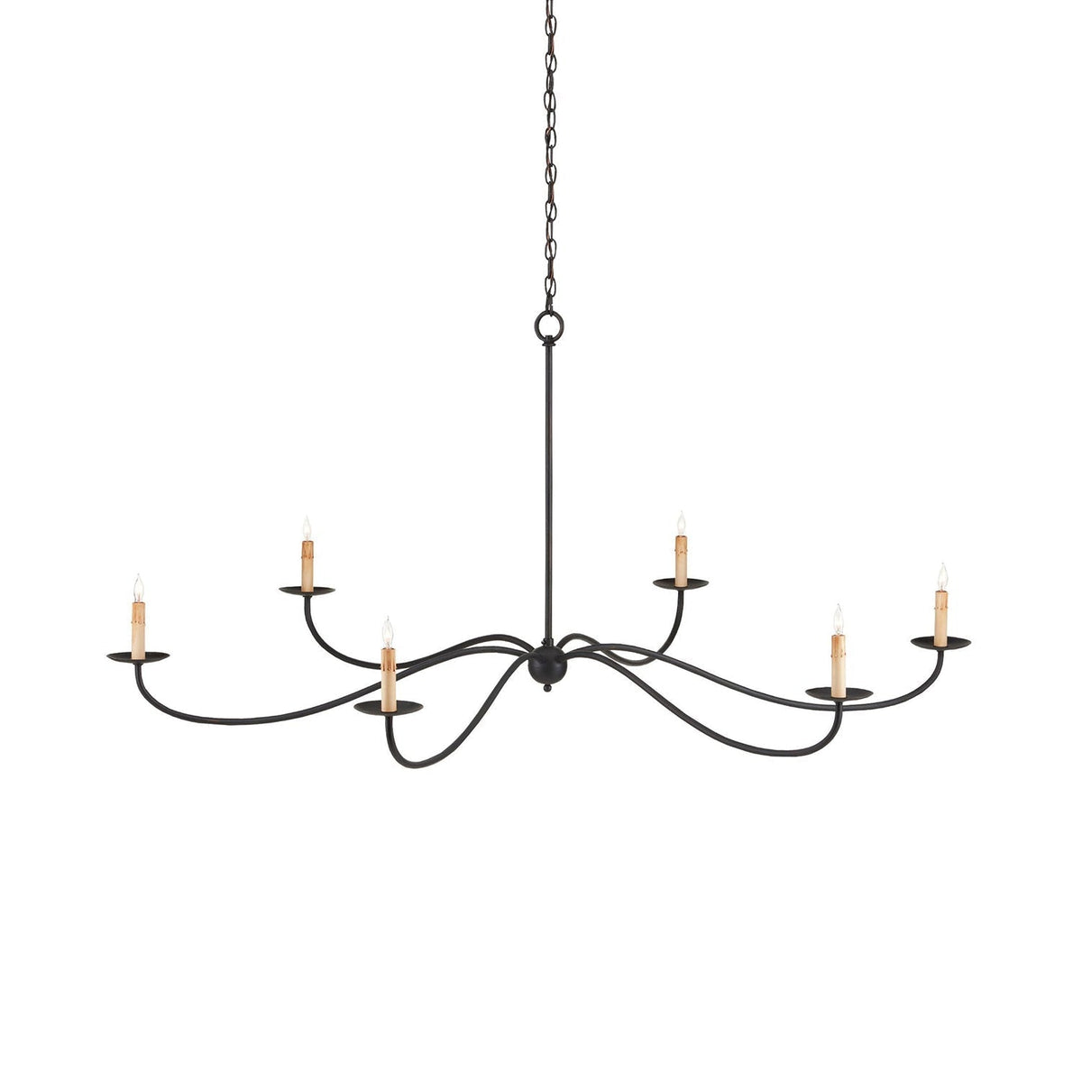 Odelia Chandeliers Candle-style Arc Farmhouse