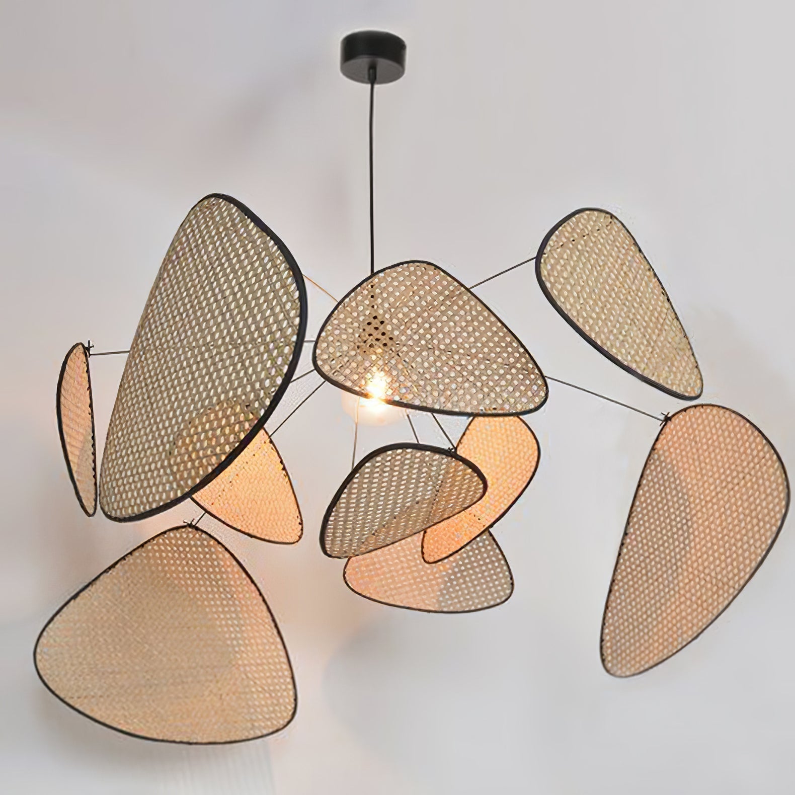 Orelivora Chandelier Screen Cannage Suspension Retro