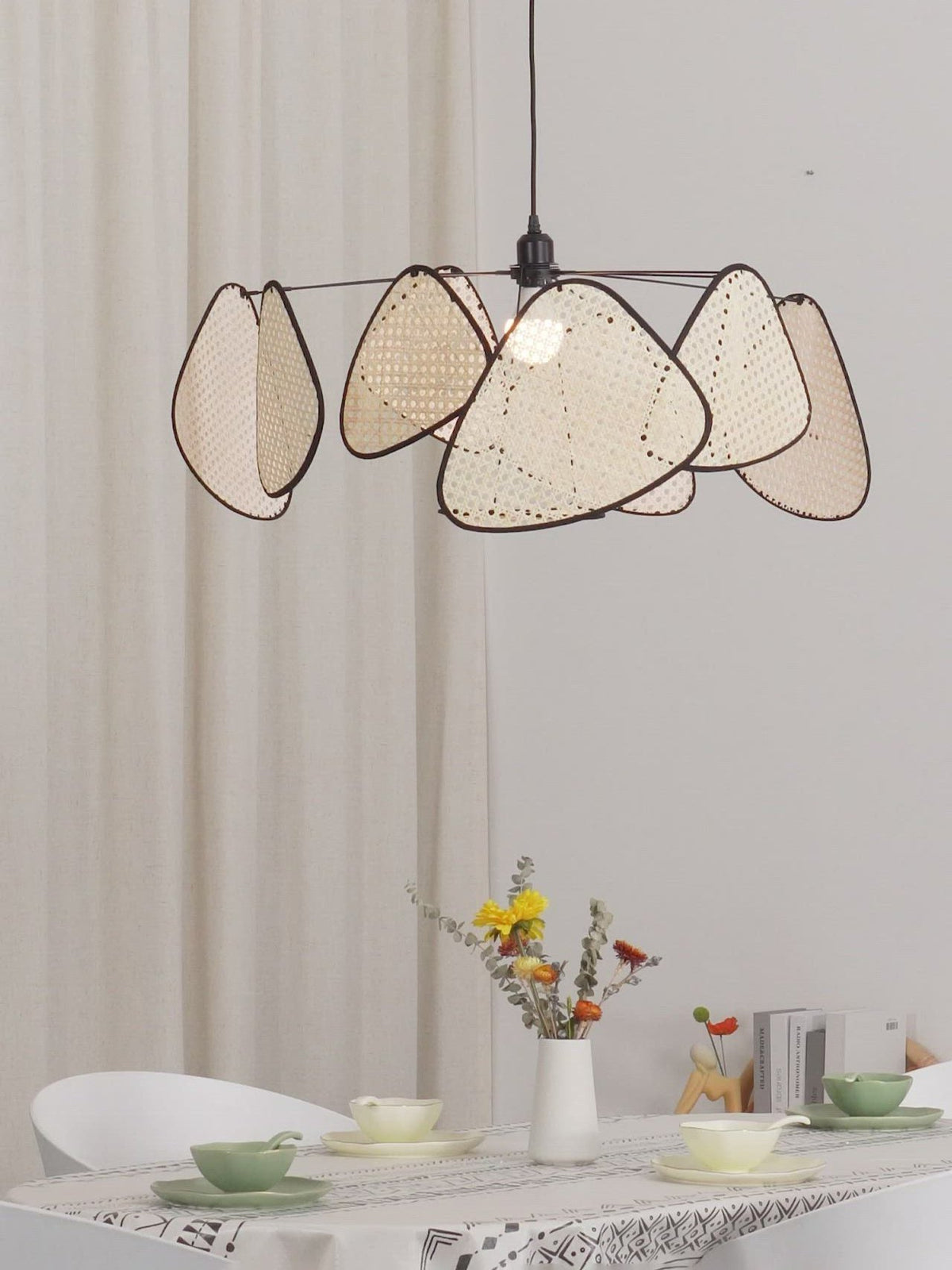 Orelivora Chandelier Screen Cannage Suspension Retro