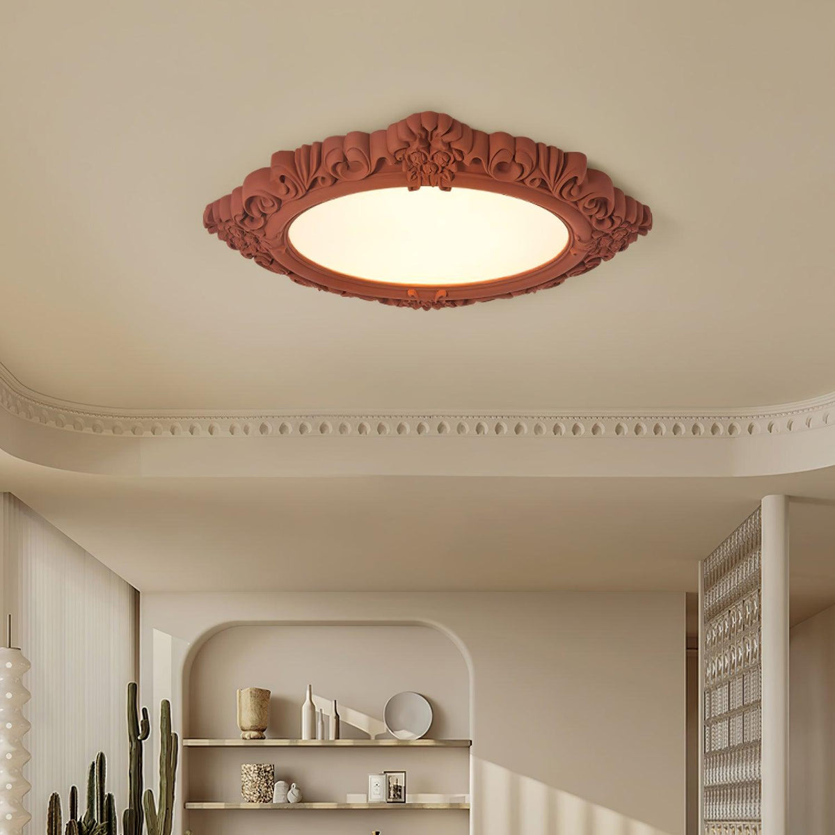 Avraee Sculpted Resin Ceiling Lamp