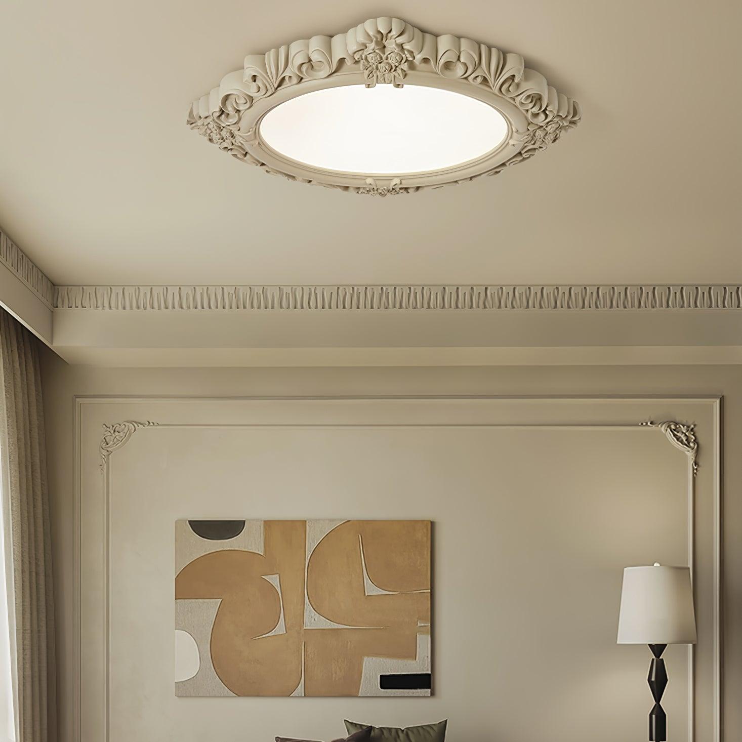 Avraee Sculpted Resin Ceiling Lamp