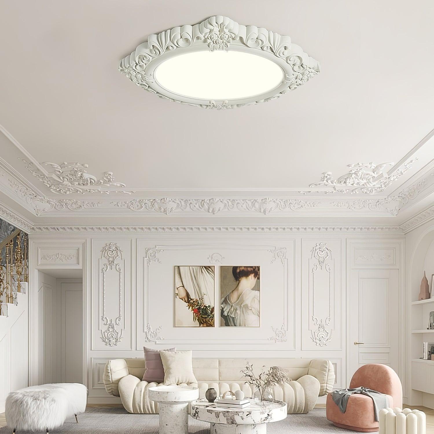 Avraee Sculpted Resin Ceiling Lamp