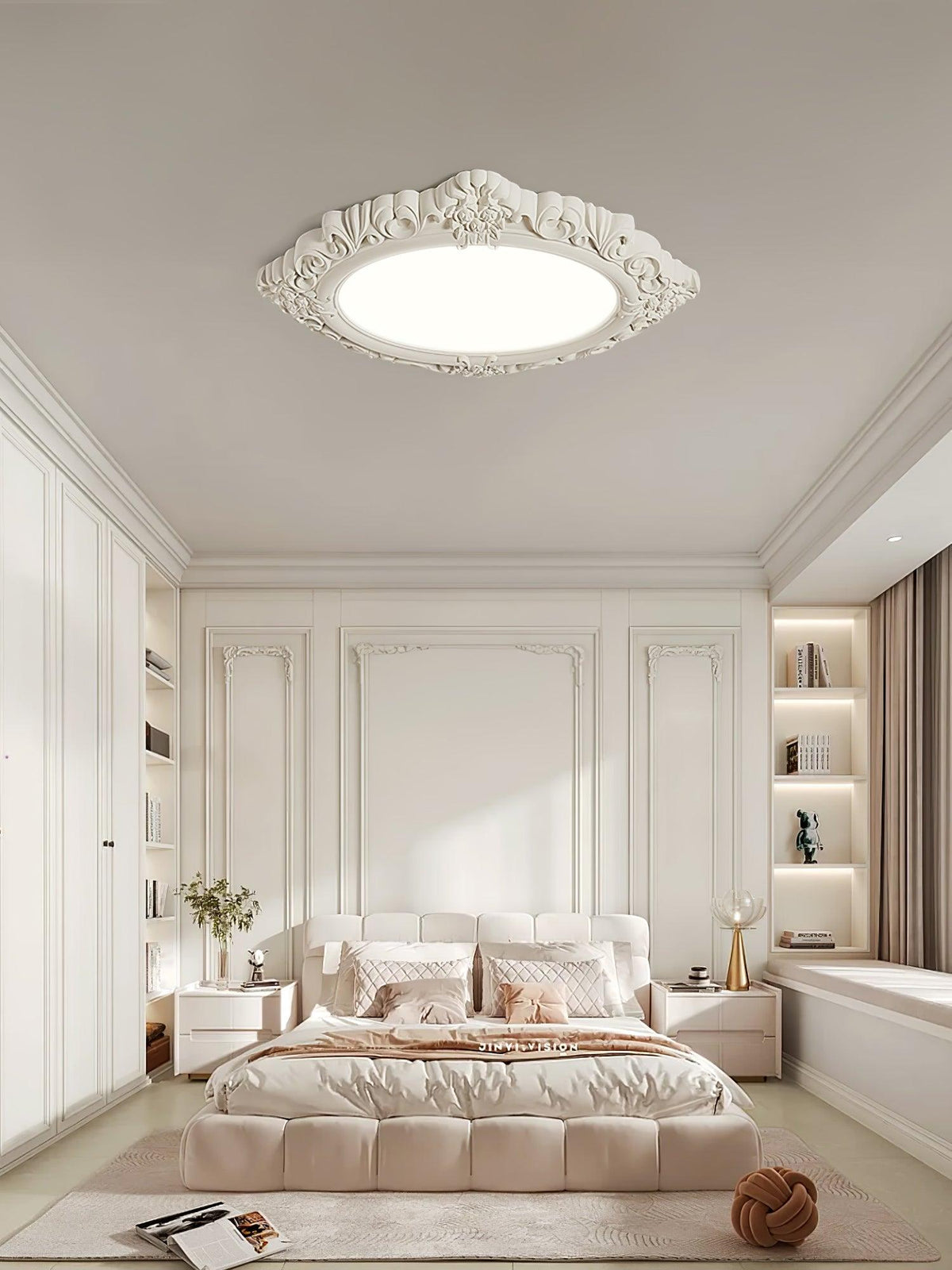 Avraee Sculpted Resin Ceiling Lamp