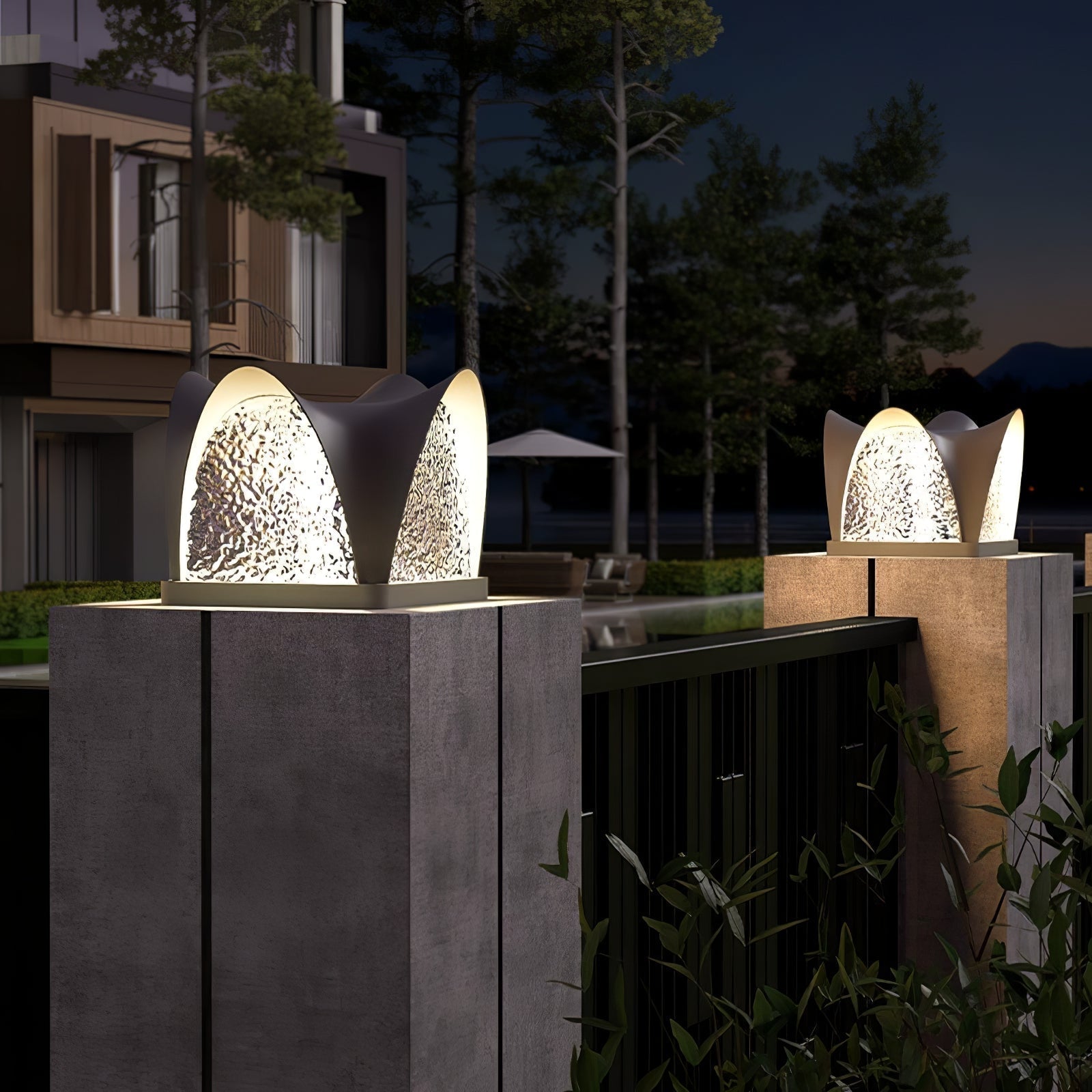 Nirenella Modern Acrylic Outdoor Light