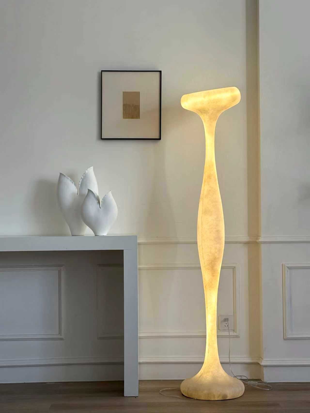 Sorenne Sculptural Tall Floor Lamp