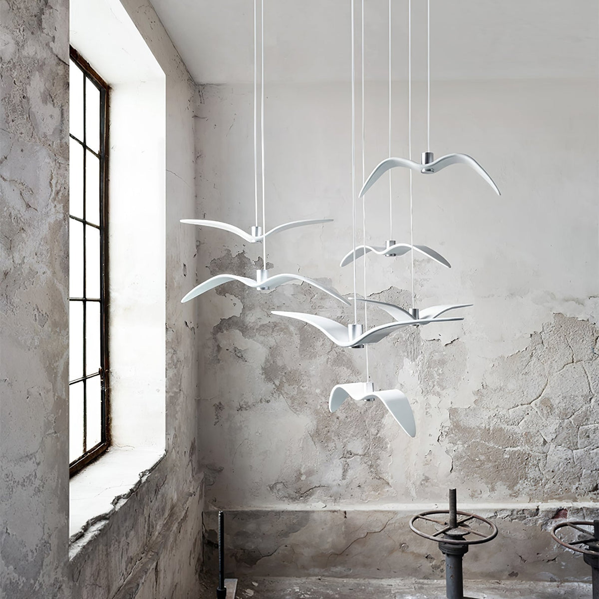 Ivoren Pendant Lamp Bird Wings for Living Room