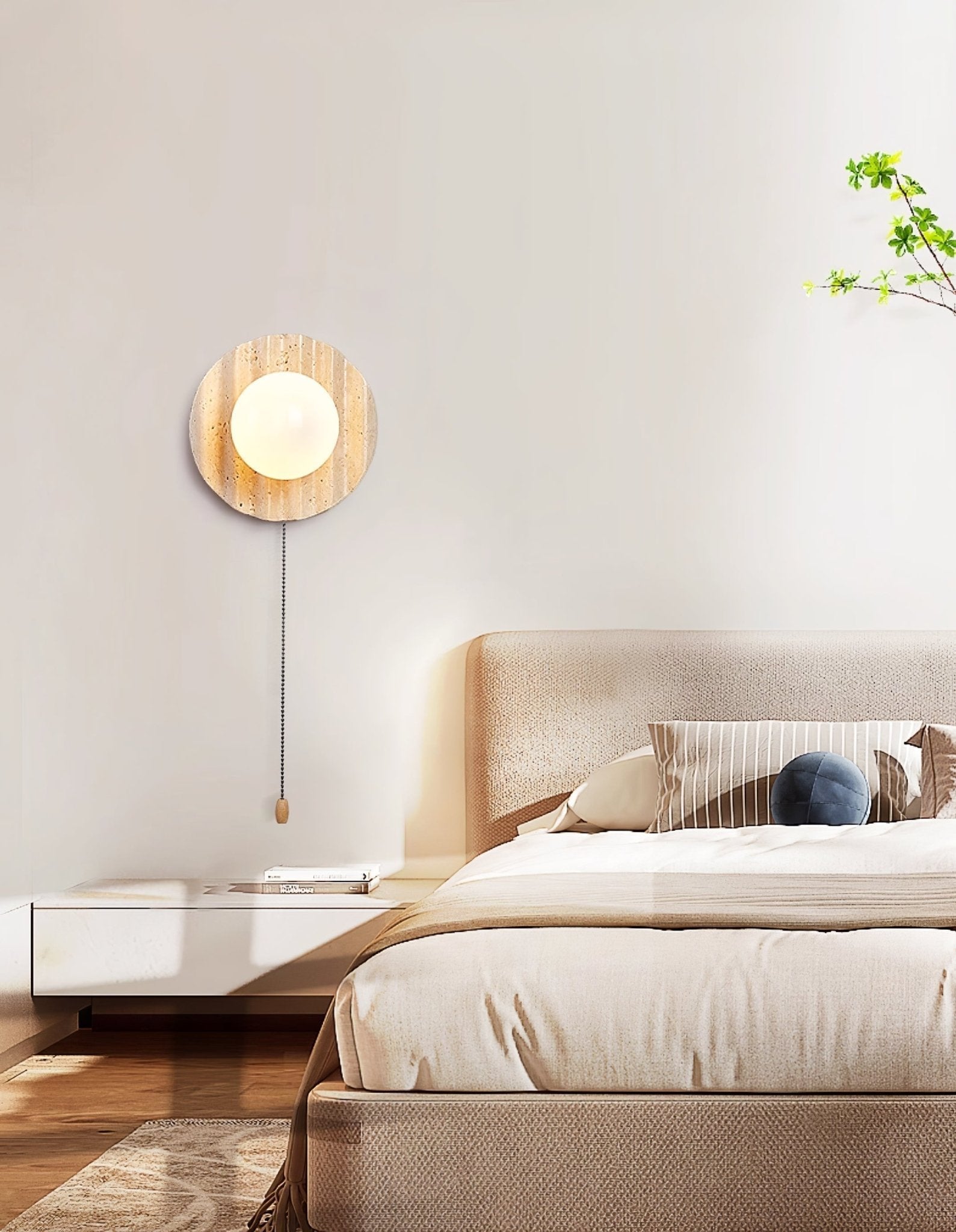 Aluk Travertine Wall Light