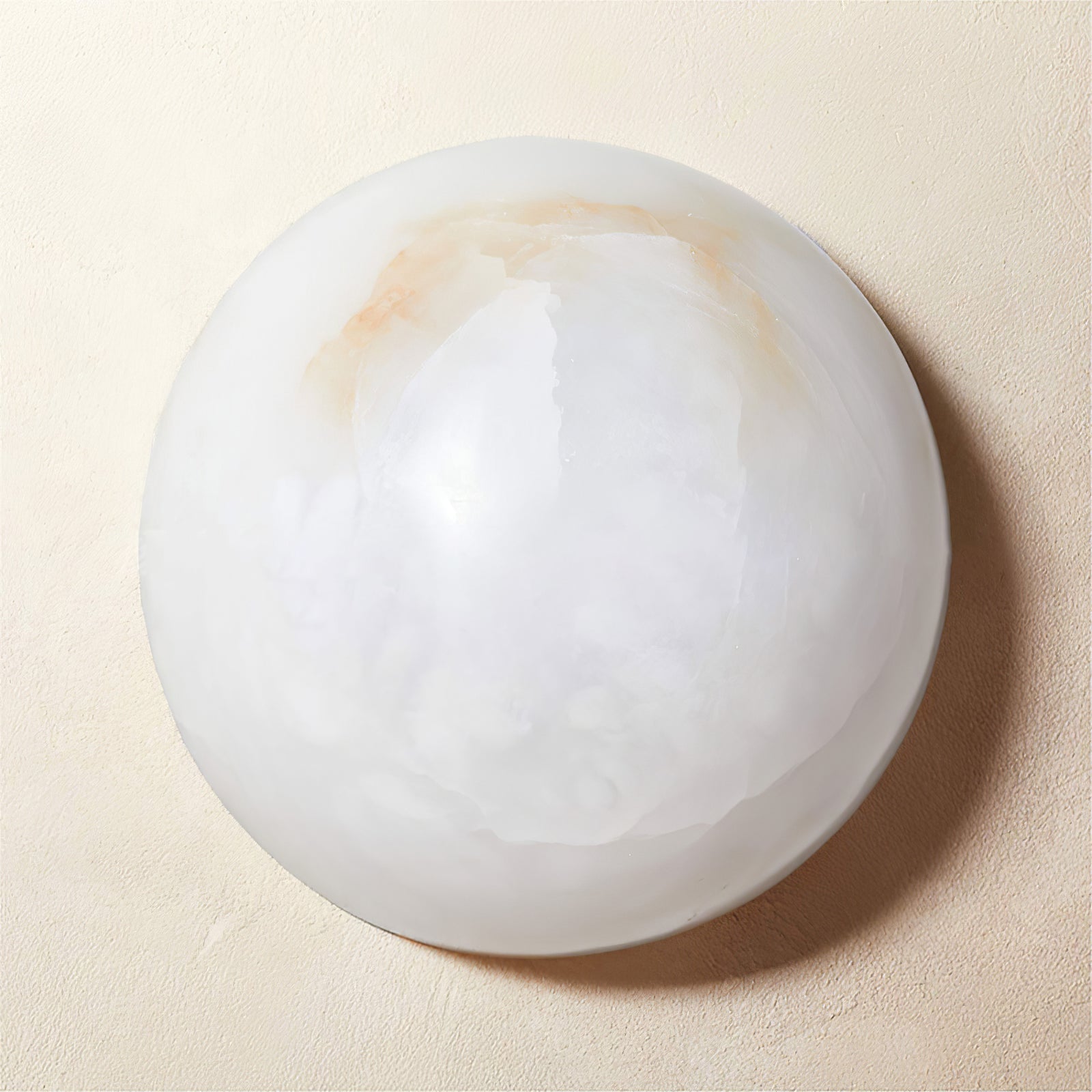 Elthen Minimalist Alabaster Ceiling Light