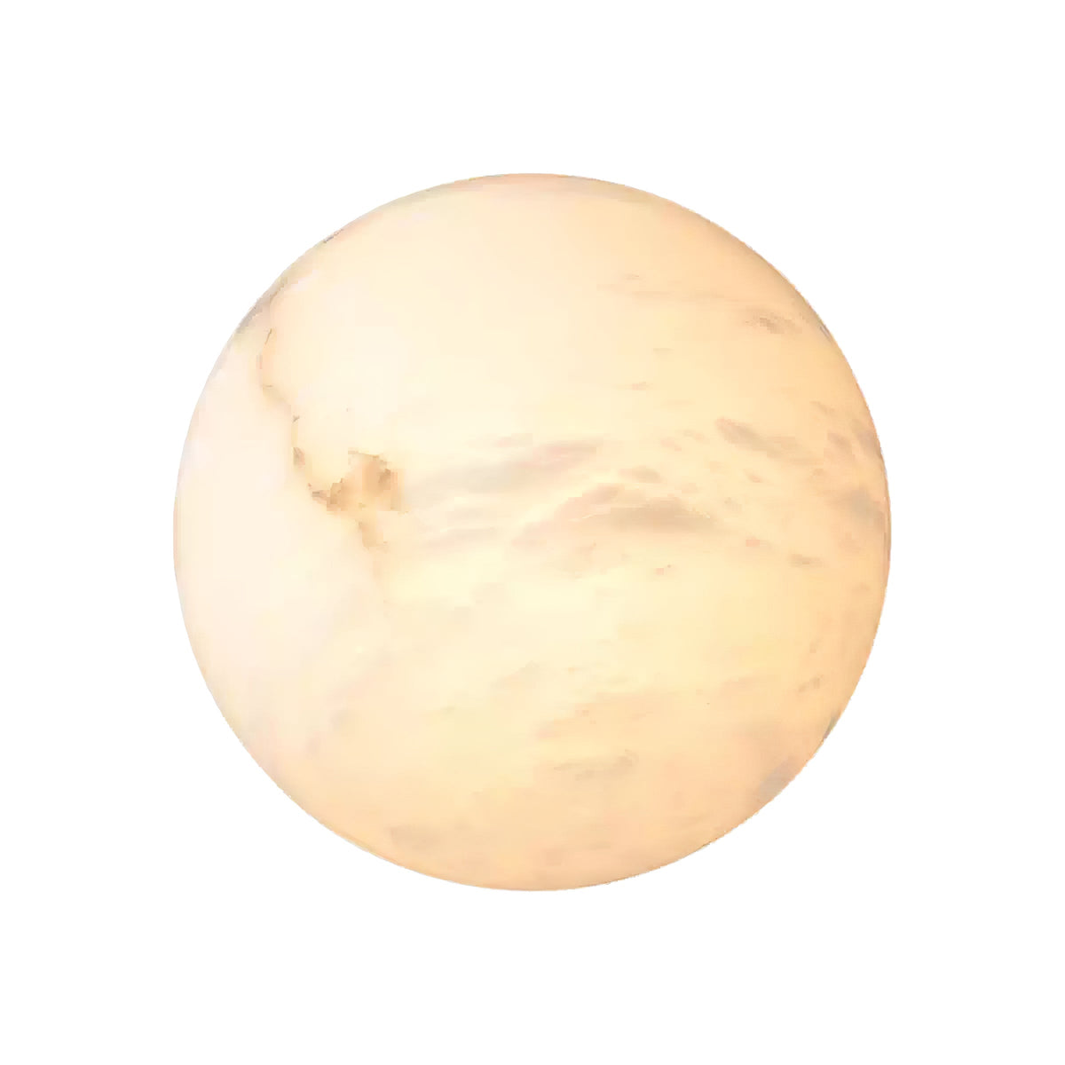Elthen Minimalist Alabaster Ceiling Light